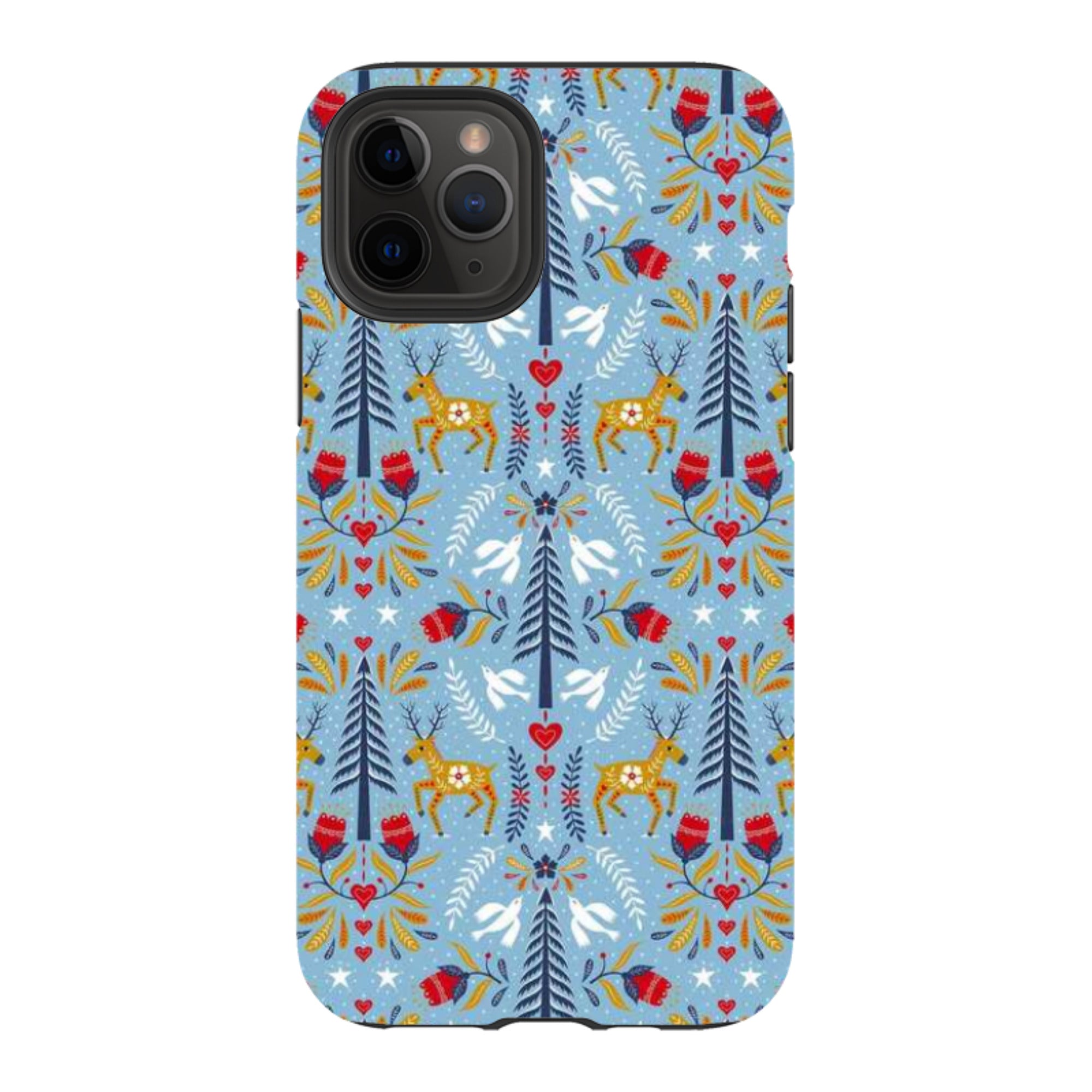 iPhone Tough Case - Xmas Pattern By Suzy Taylor