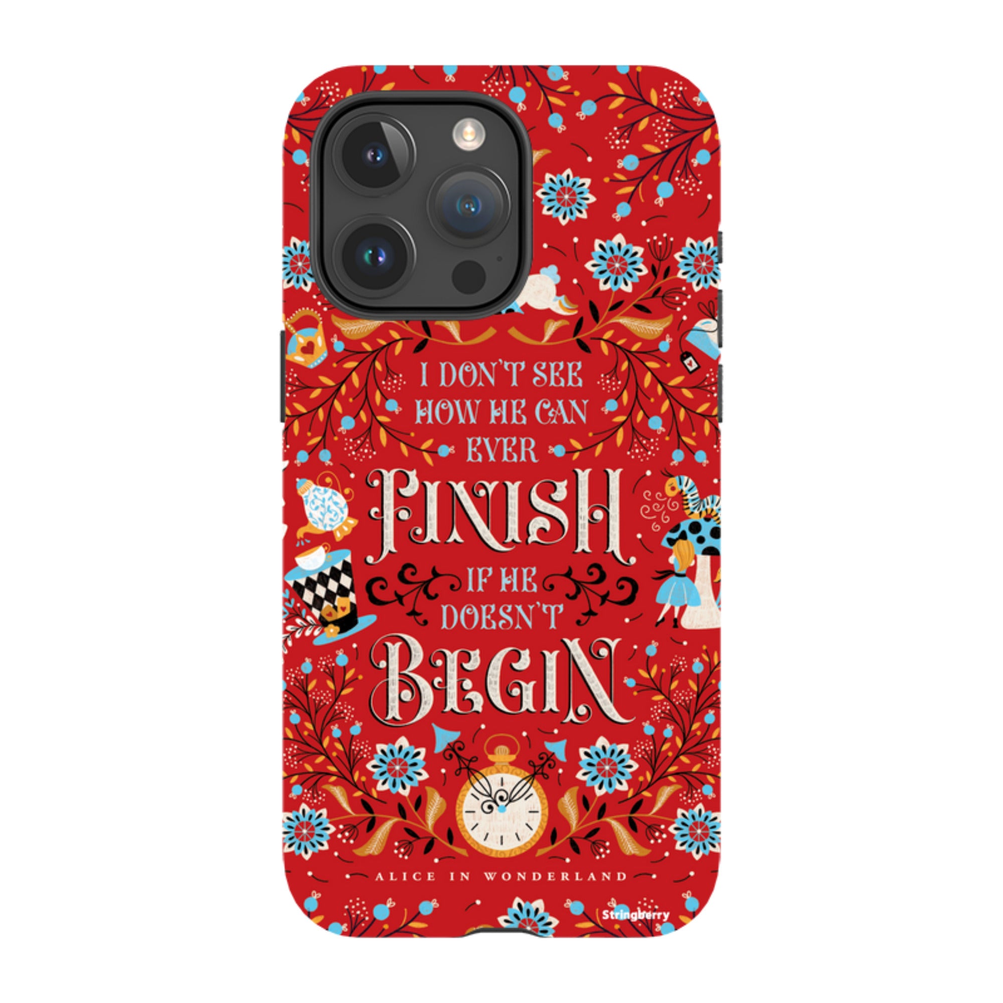 iPhone Tough Case - Alice By Jenny Zemanek