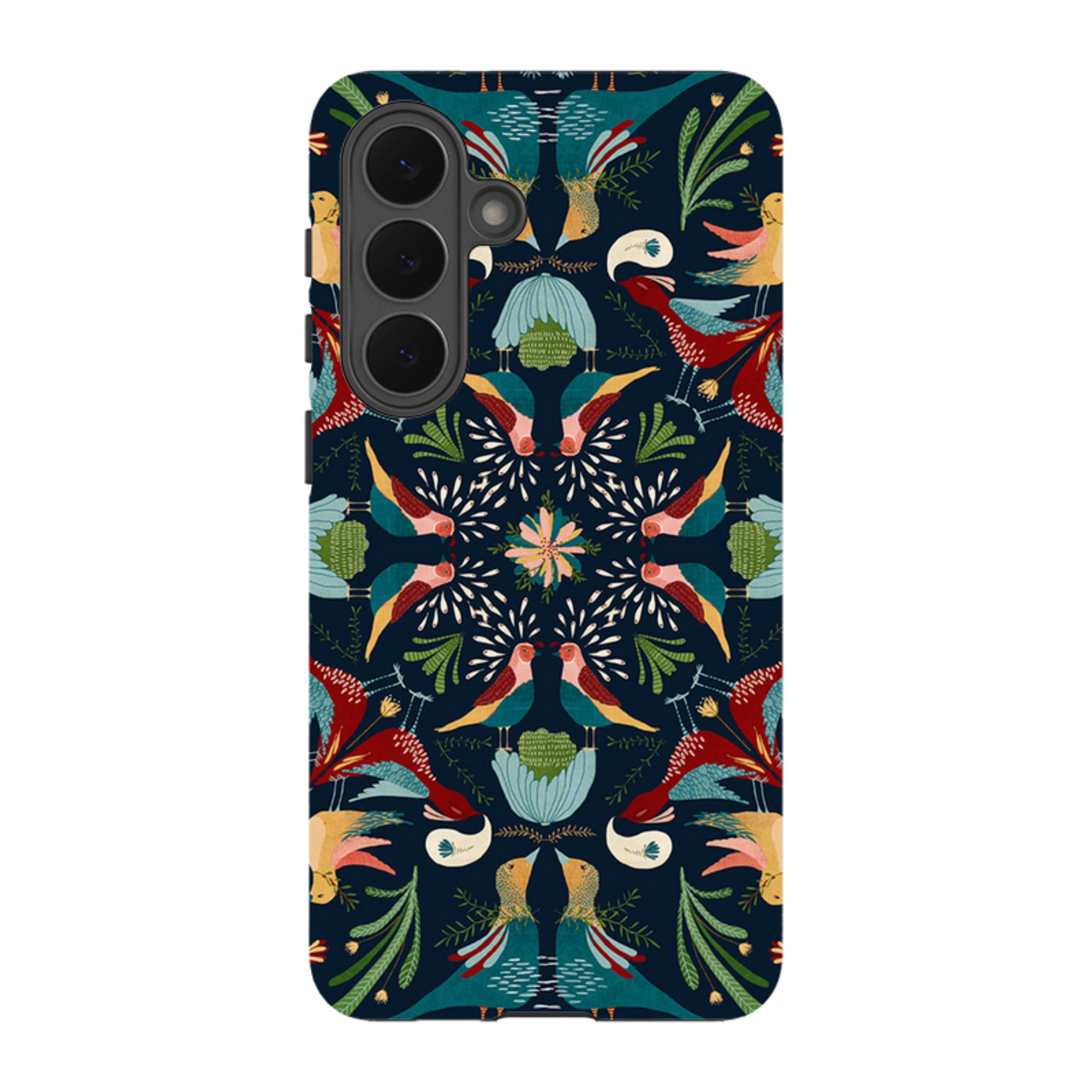 Samsung Tough Case - Navy Hanky By Katherine Quinn