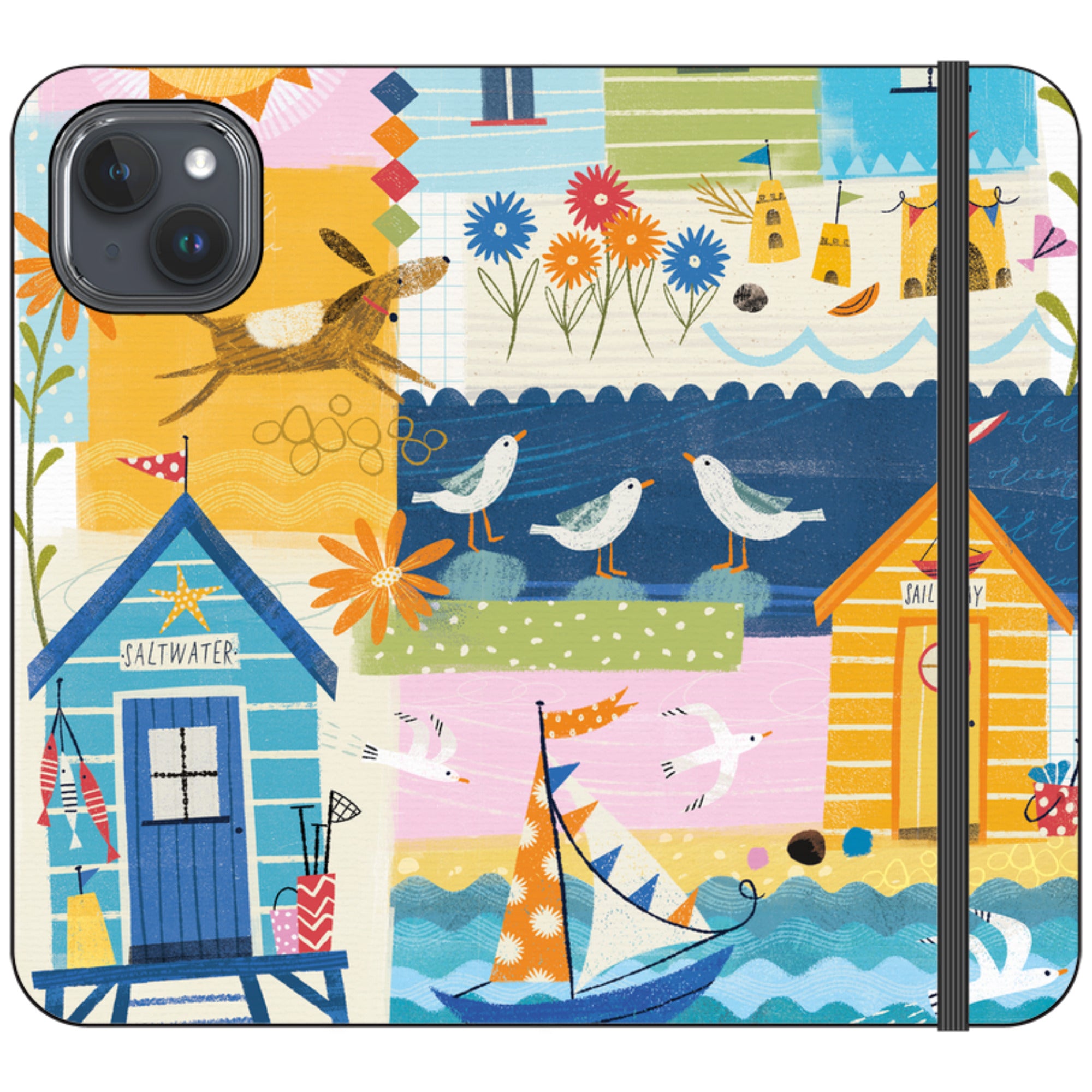 Sunny Days Wallet Case By Ali Brookes