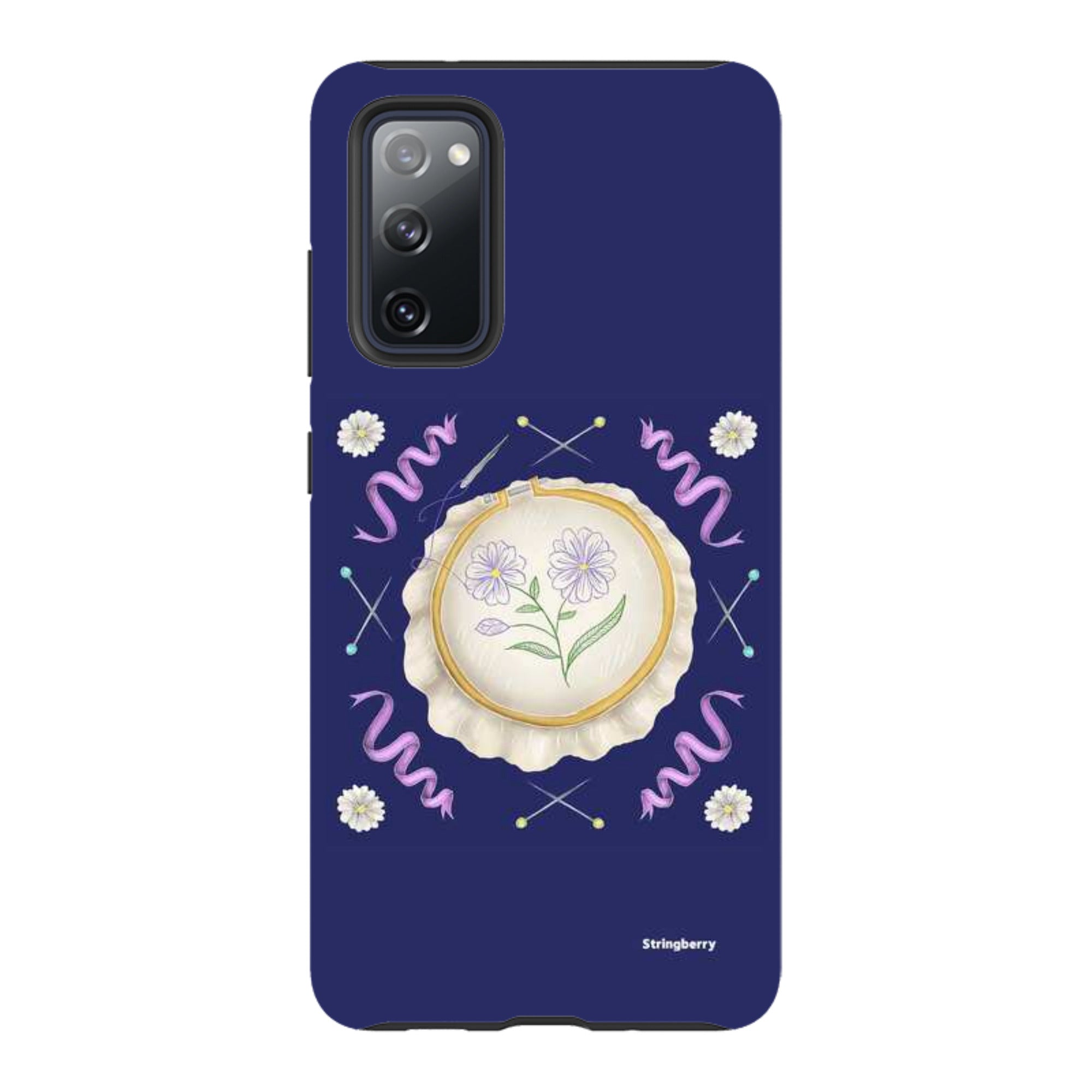 Samsung Tough Case - Daisy Needlework By Catherine Rowe