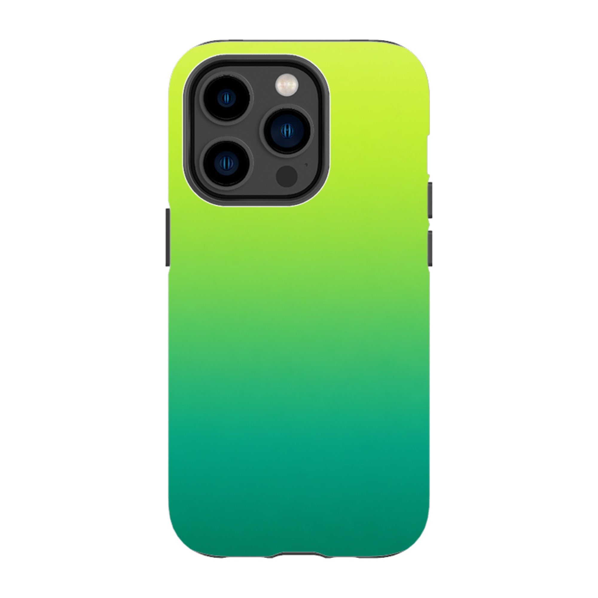 iPhone Tough Case - Lime Green Ombre