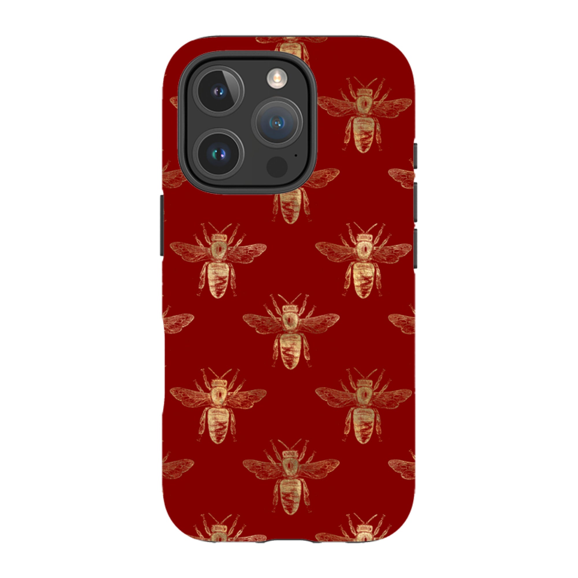 iPhone Tough Case - Red Bees