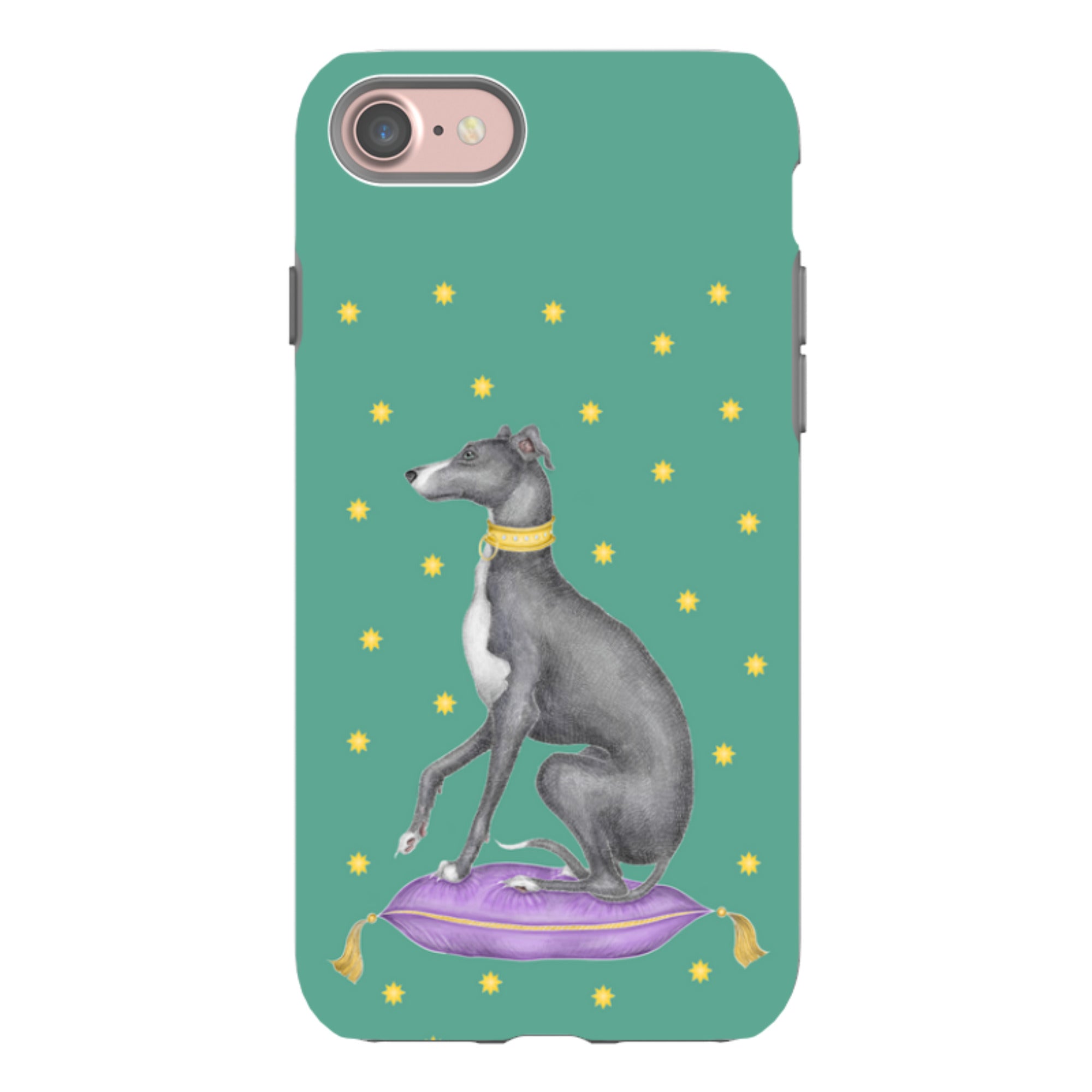 iPhone Tough Case - Italian Greyhound By Catherine Rowe