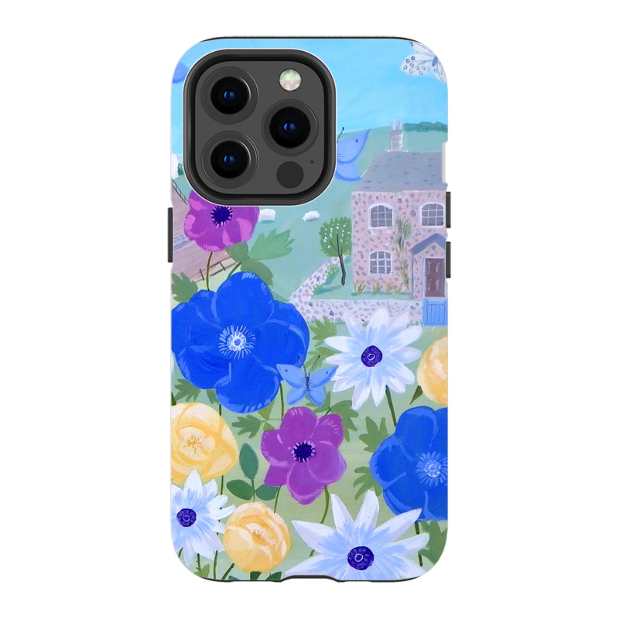 iPhone Tough Case - Cottage By Mary Stubberfield