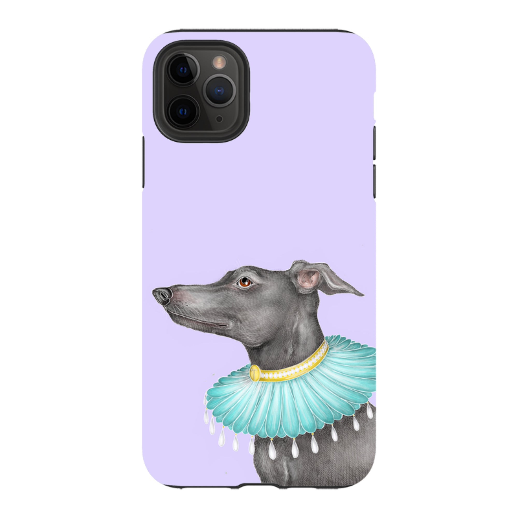 iPhone Tough Case - Greyhound By Catherine Rowe