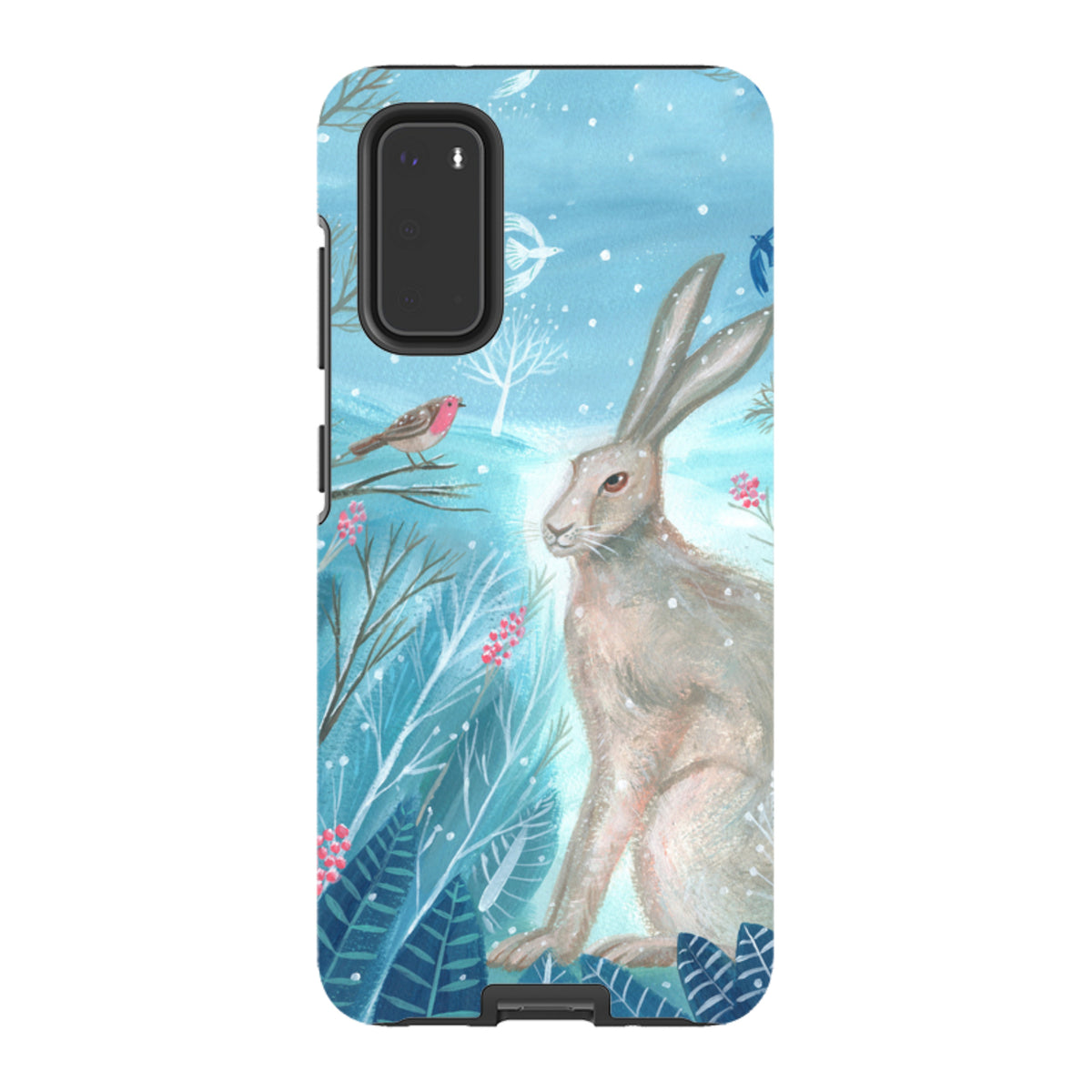 Samsung Tough Case - Winter Hare By Mary Stubberfield