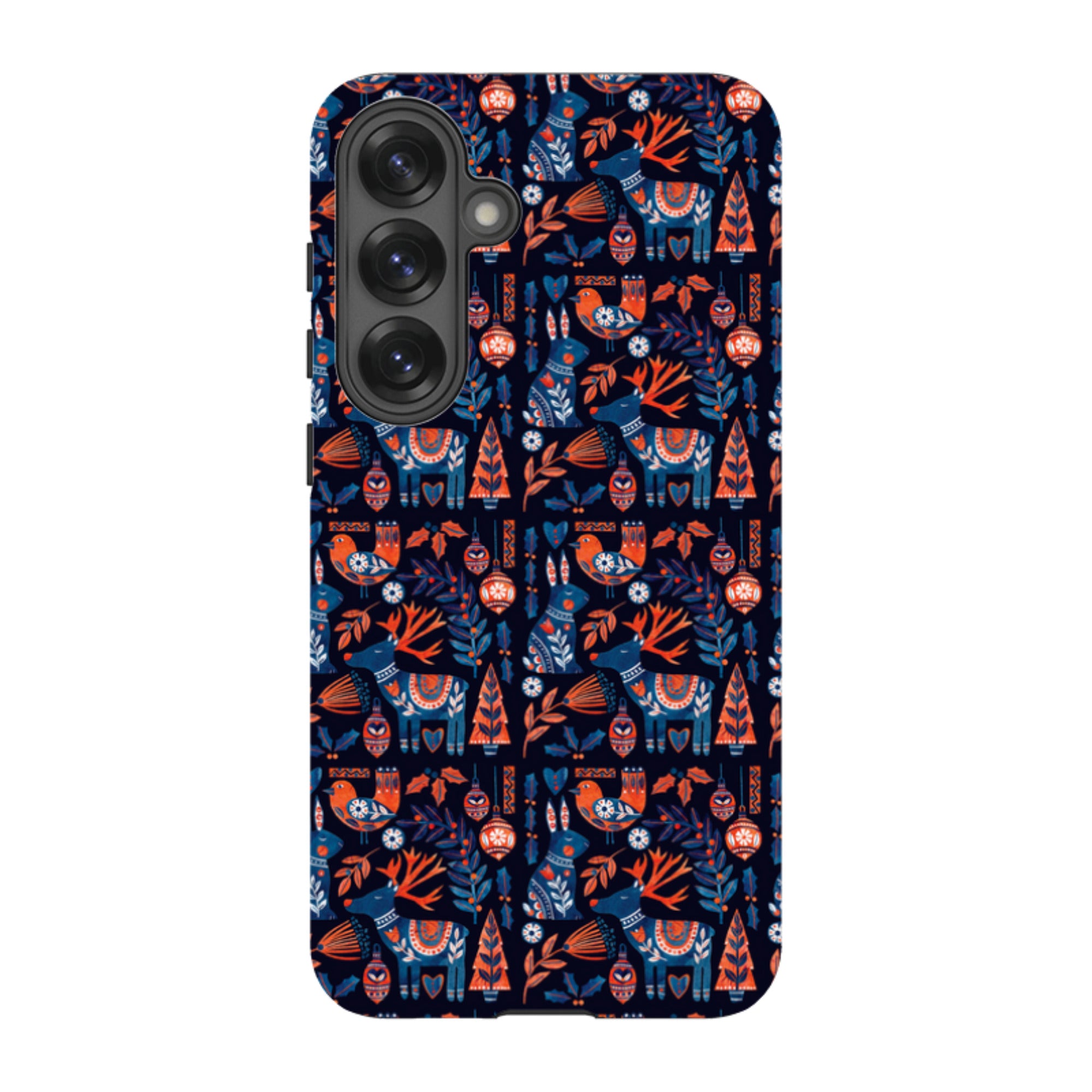 Samsung Tough Case - Scandi Animals Dark By Tracey English