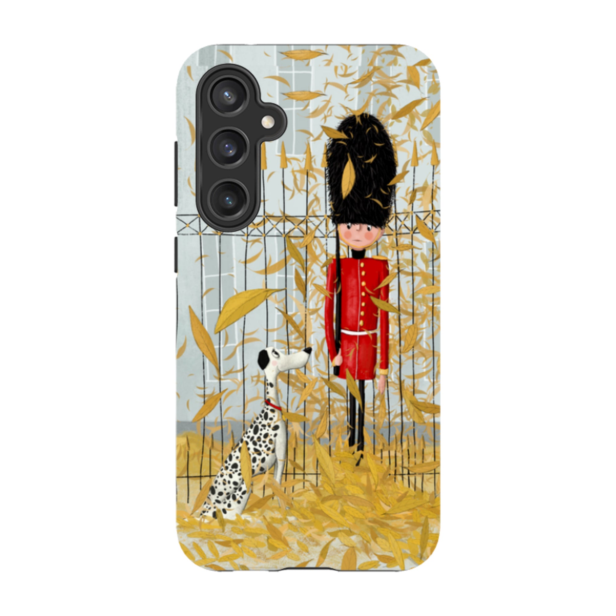 Samsung Tough Case - London In Leaves By Maja Lindberg