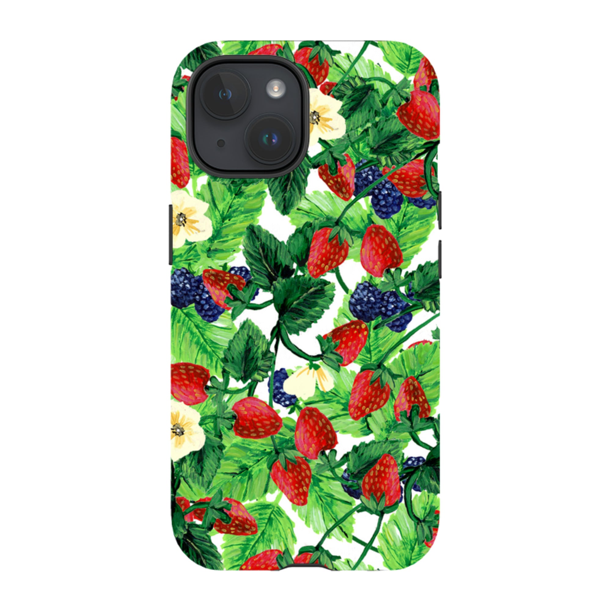 iPhone MagSafe Tough Case - Strawberries III By Abby Jacobs
