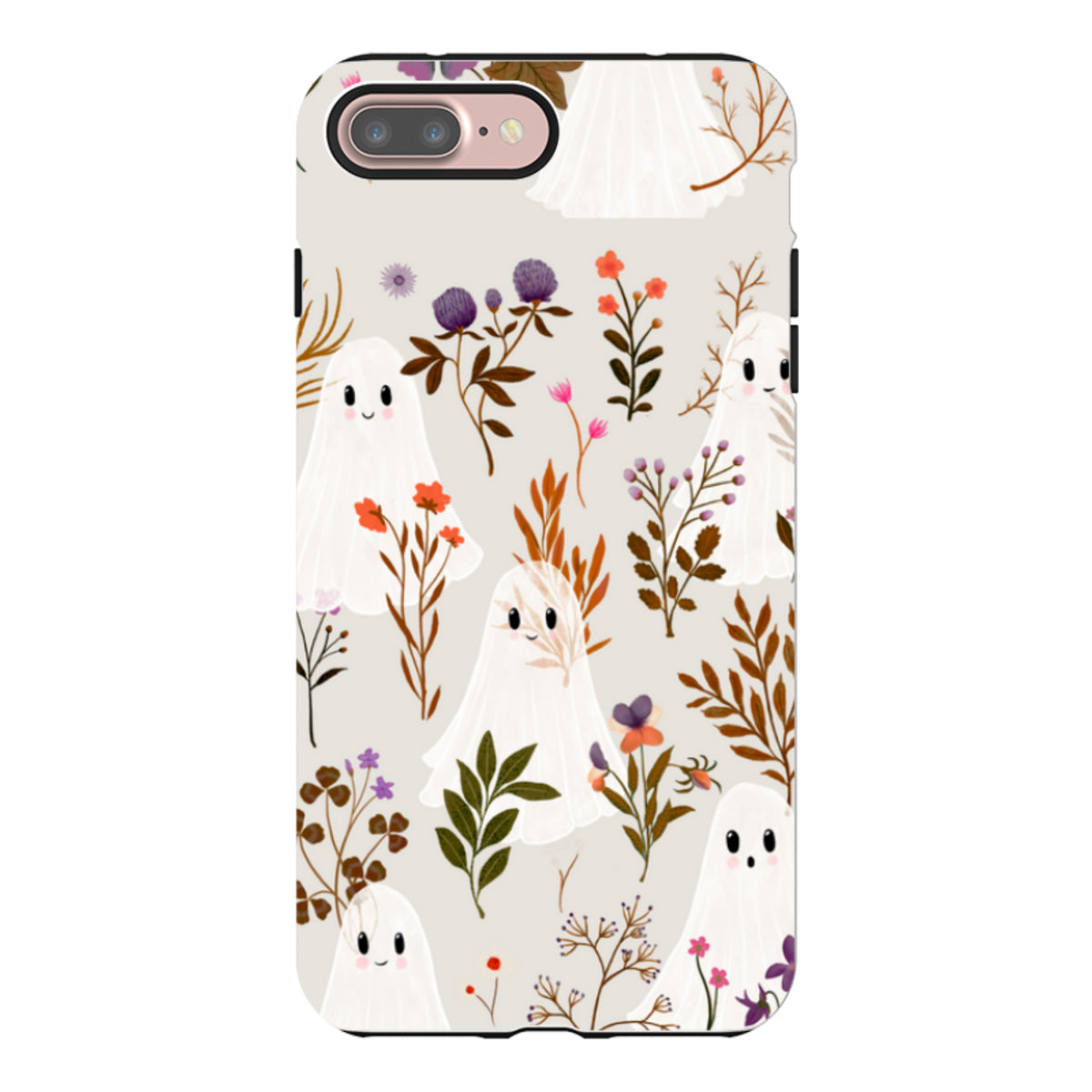 iPhone Tough Case - Ghost in the Garden - Stone By Katherine Quinn