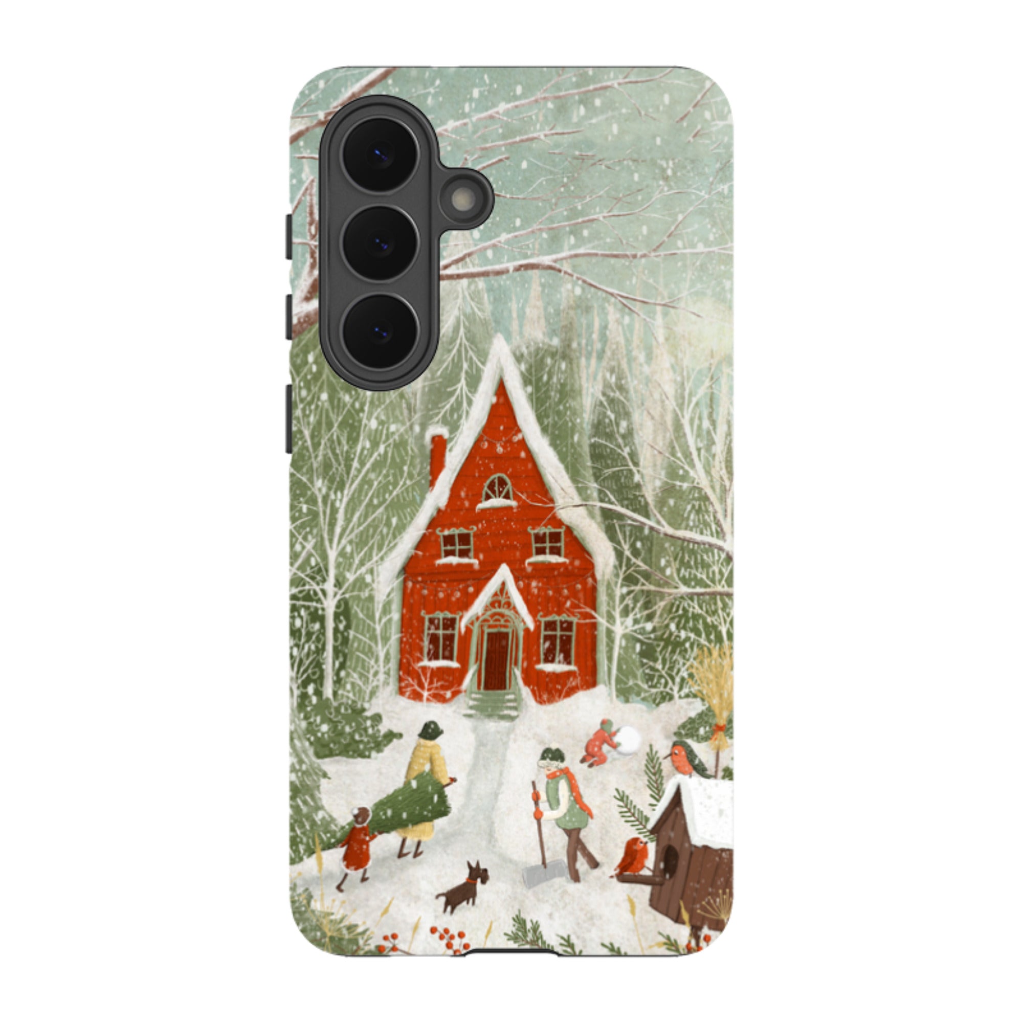 Samsung Tough Case - Christmas Garden Day By Maja Lindberg