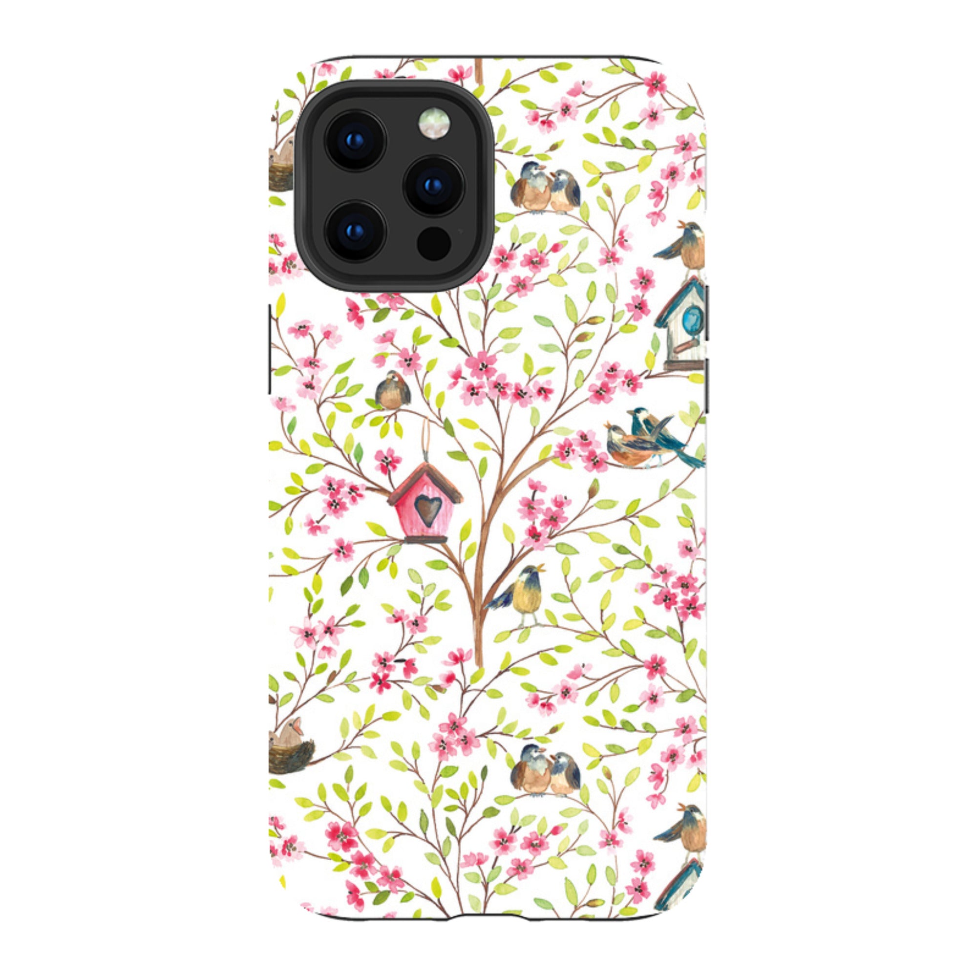 iPhone Tough Case - Spring Pattern By Elisabeth Haager