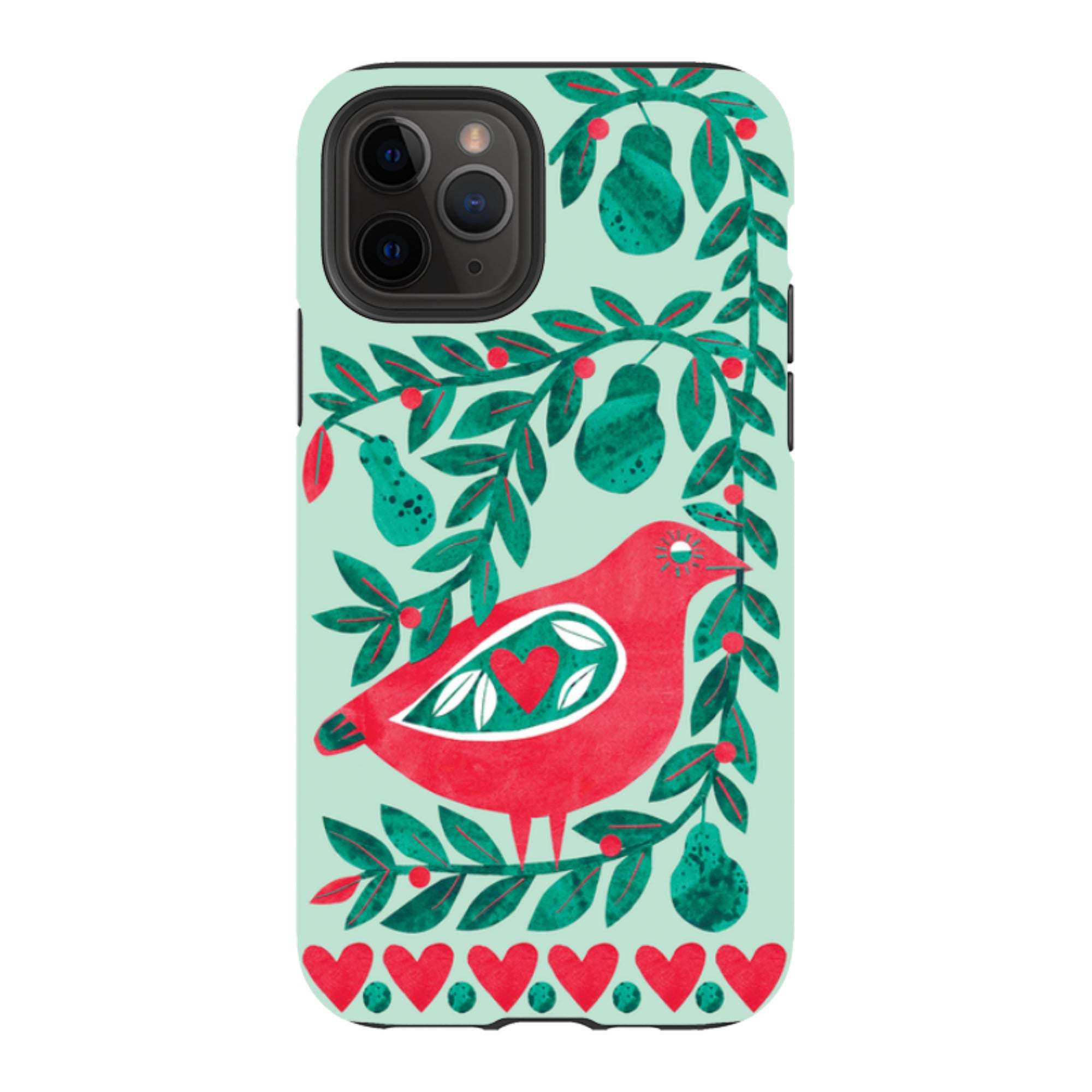 iPhone Tough Case - Partridge With Pears By Tracey English