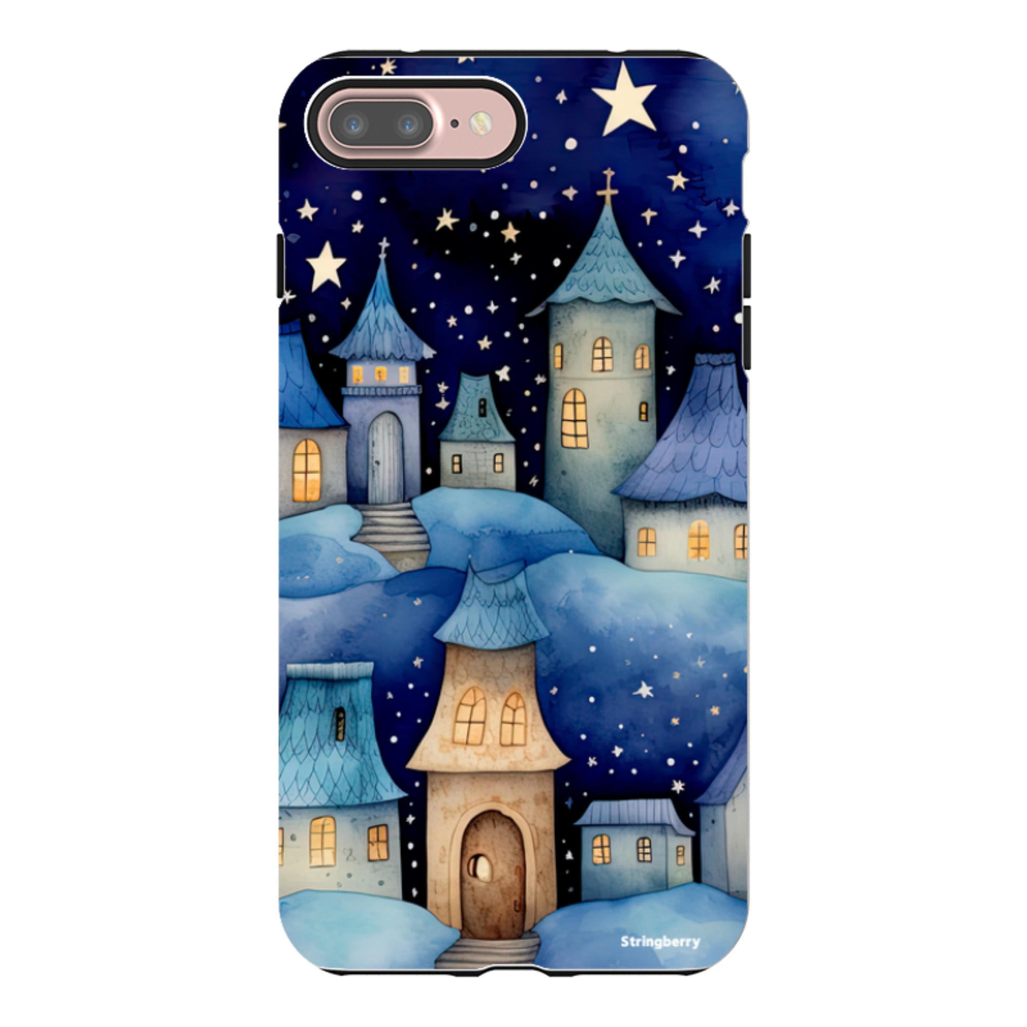 iPhone Tough Case - Blue Stars