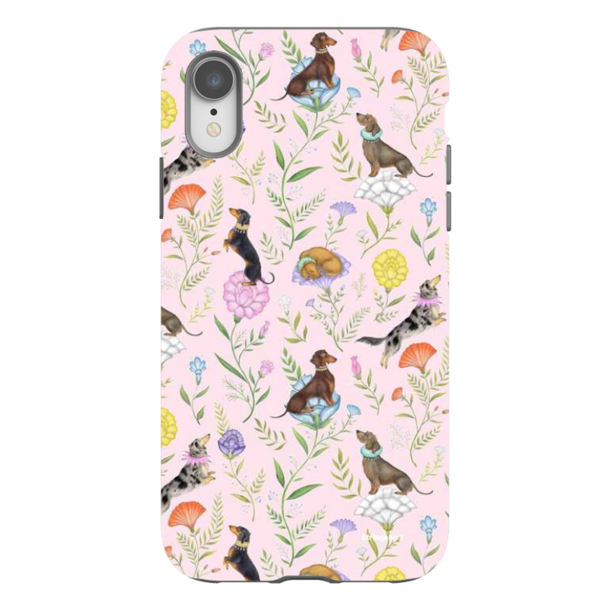 iPhone Tough Case - Doxy Day Afternoon Petal By Catherine Rowe