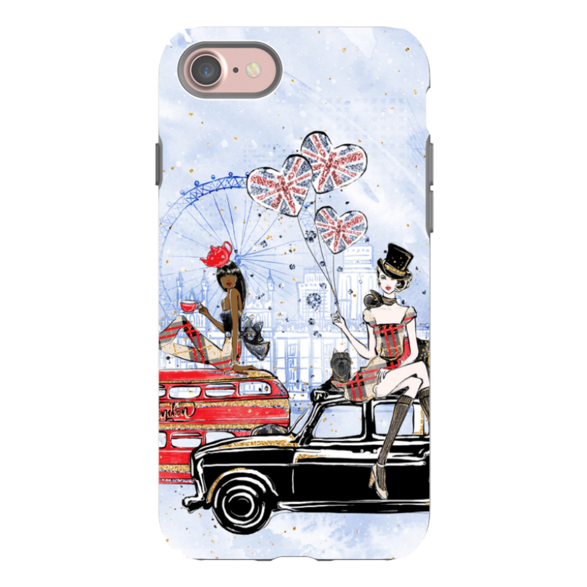 iPhone Tough Case - London Icons