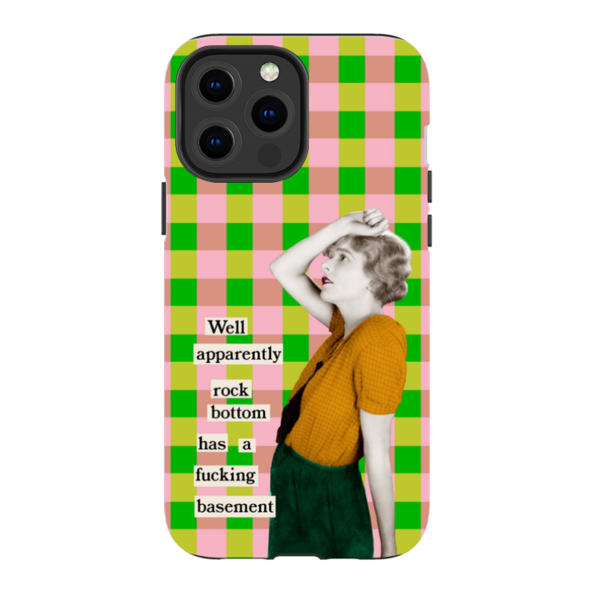 iPhone Tough Case - Rock Bottom By Clare Jordan