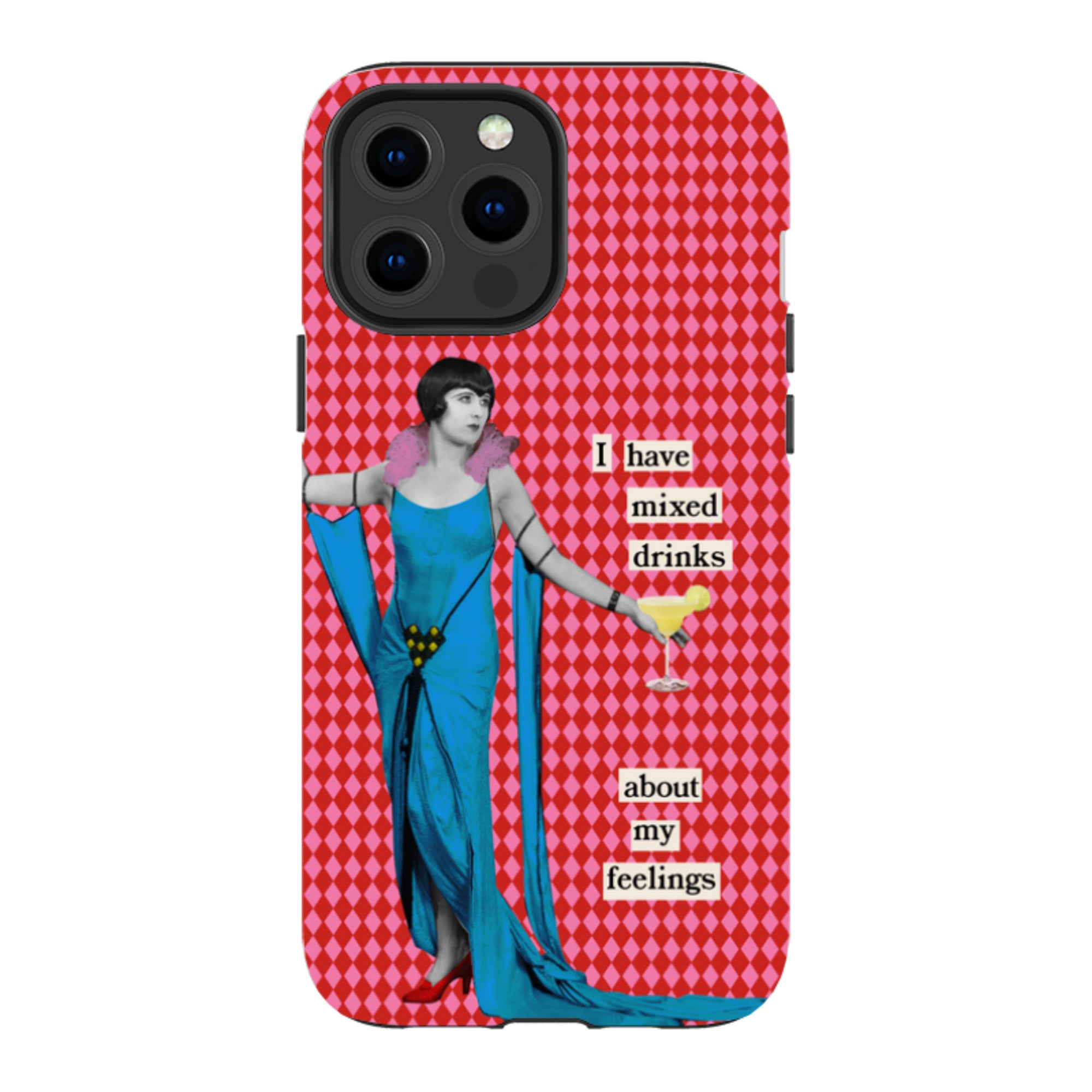 iPhone Tough Case - Mixed Drinks By Clare Jordan