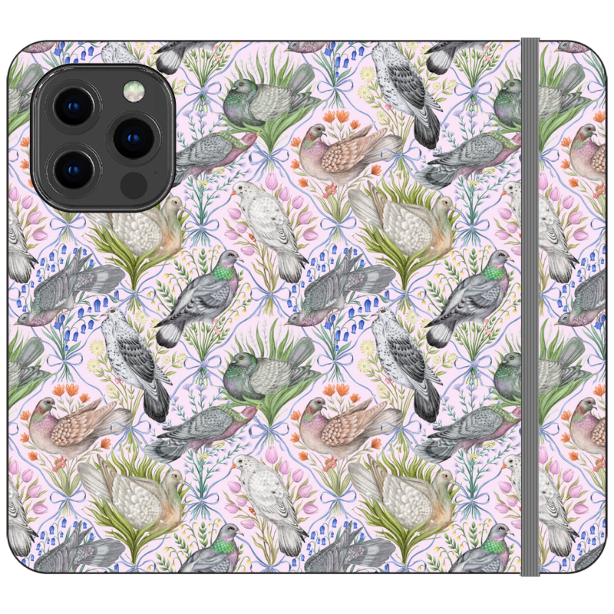Pigeon Pals Wallet Case By Catherine Rowe