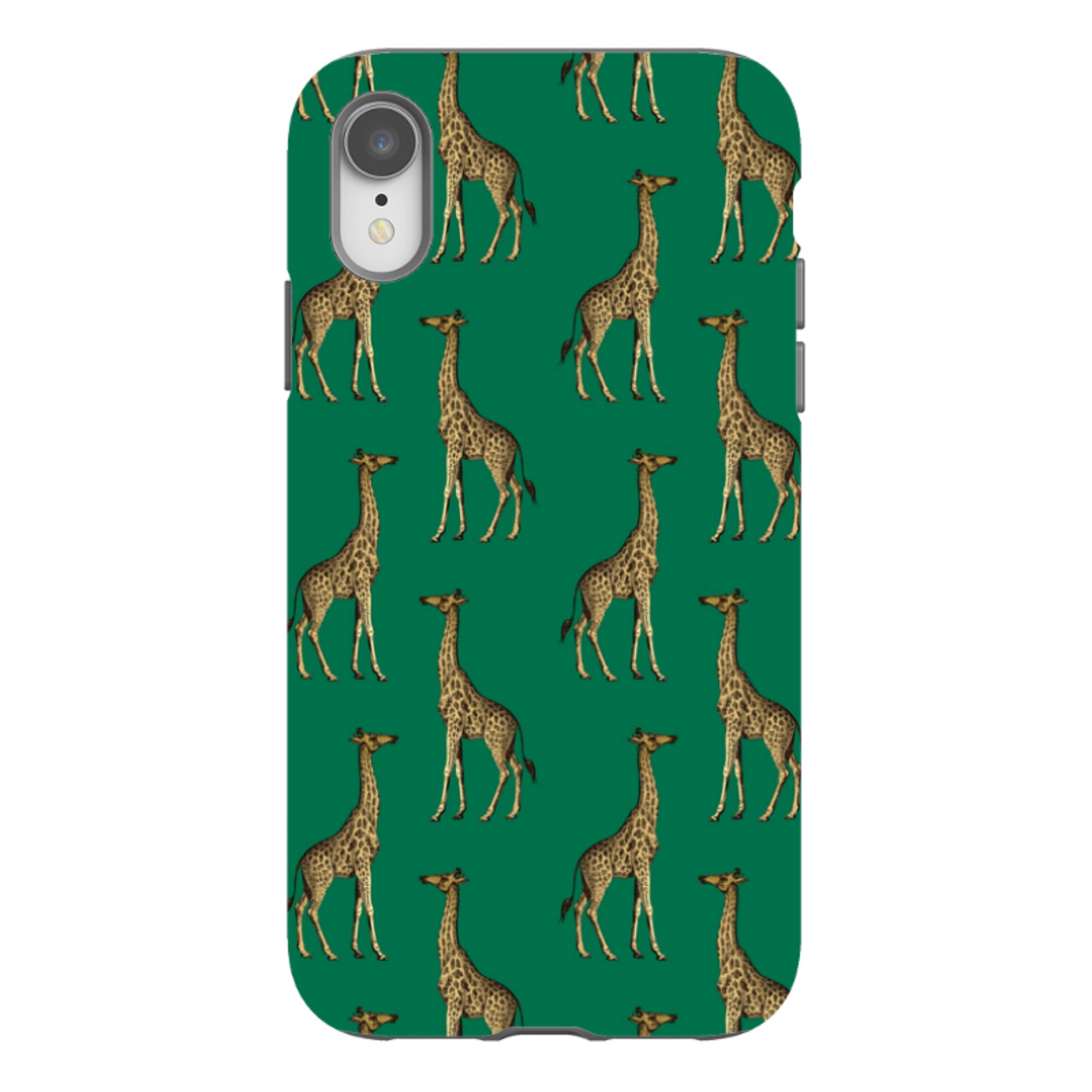 iPhone Tough Case - Green Giraffe