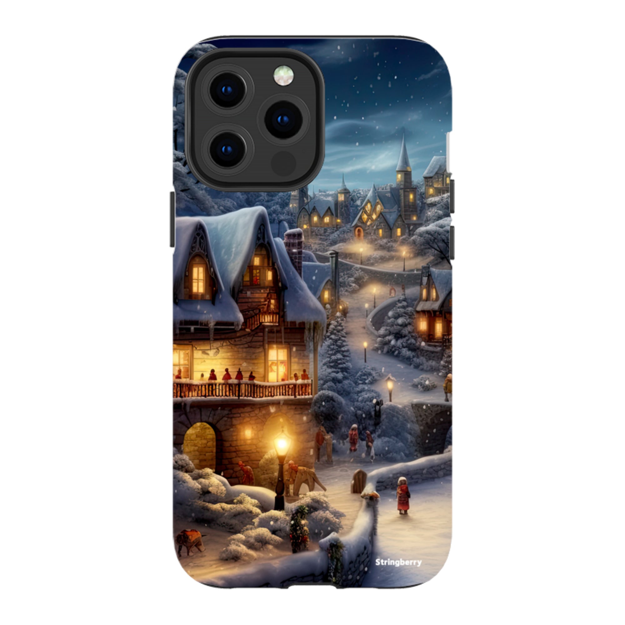 iPhone MagSafe Tough Case - Scandinavian Winter Night