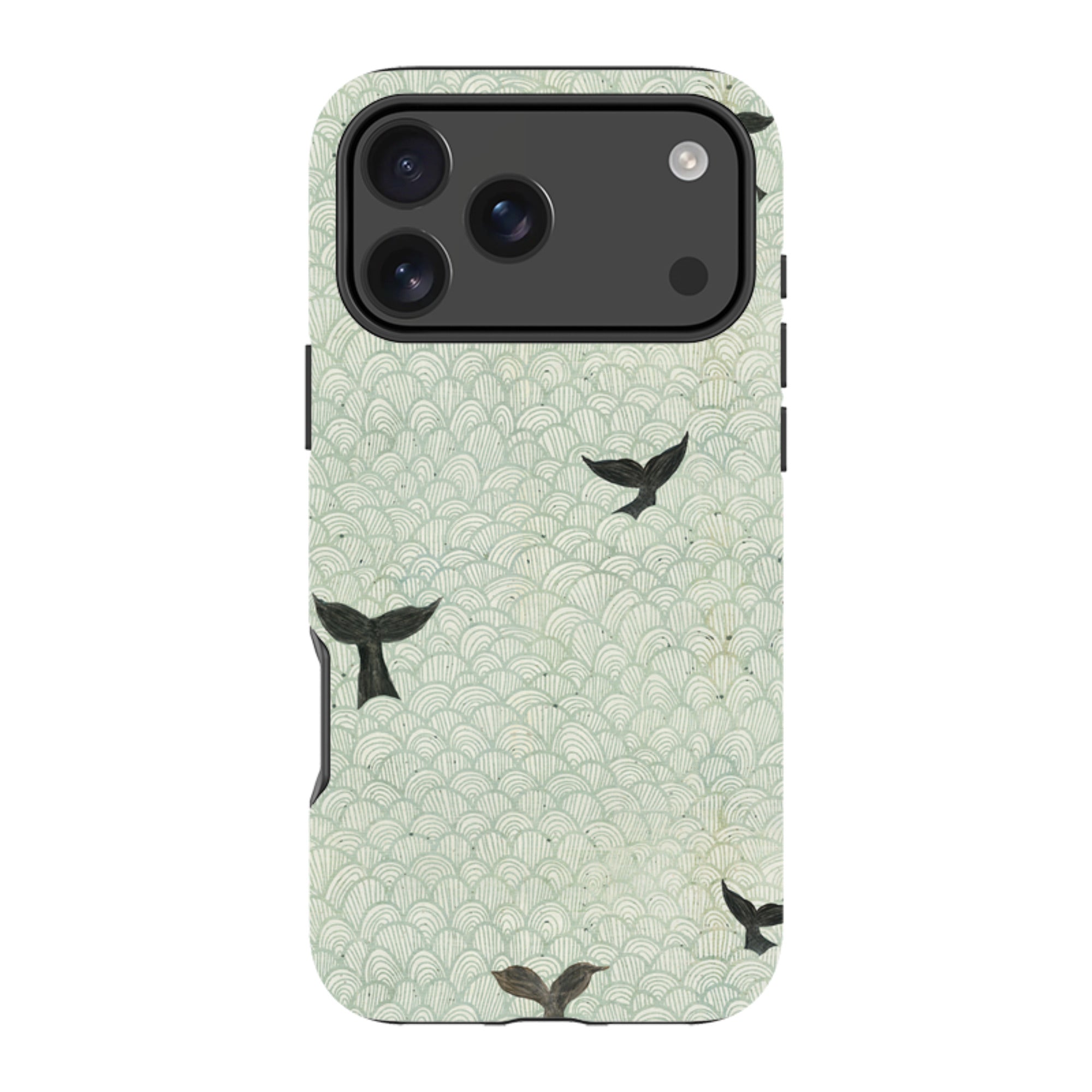 iPhone MagSafe Tough Case - Whale Tails By Katherine Quinn