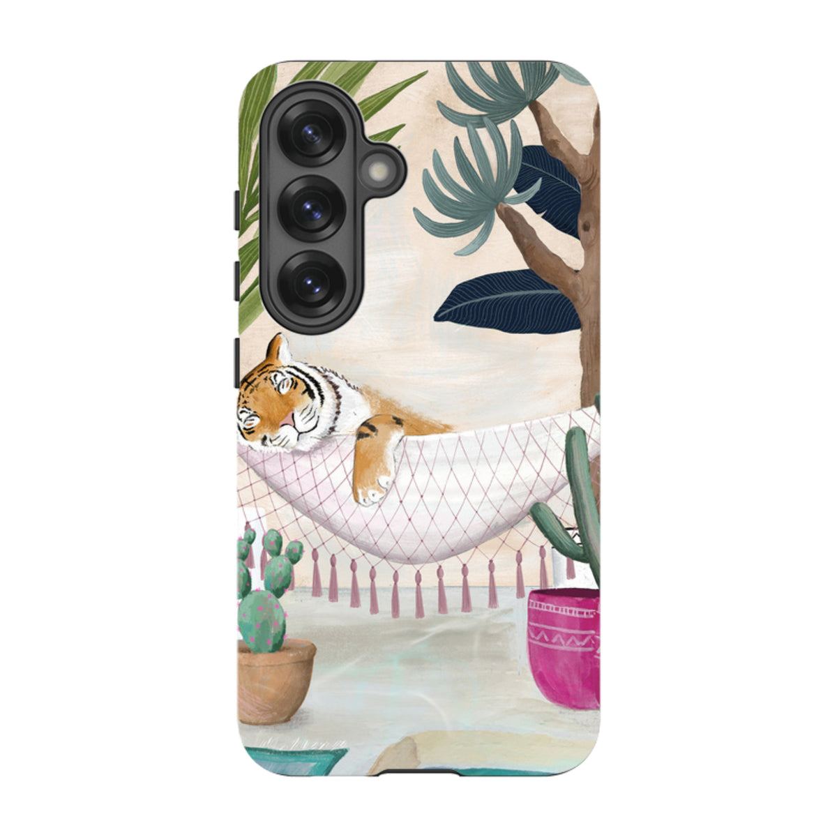 Samsung Tough Case - Tiger Hammock By Bex Parkin