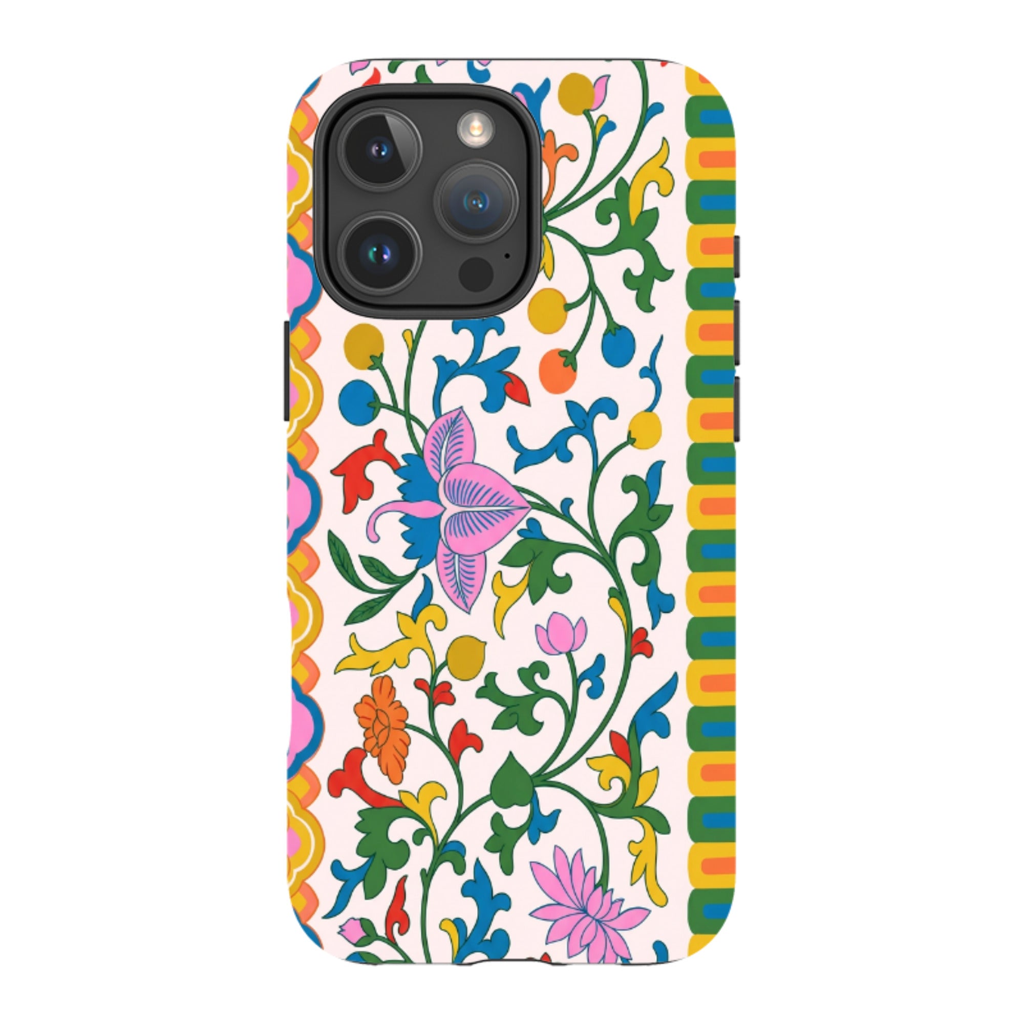 iPhone MagSafe Tough Case - Vintage Asian Silk Tapestry