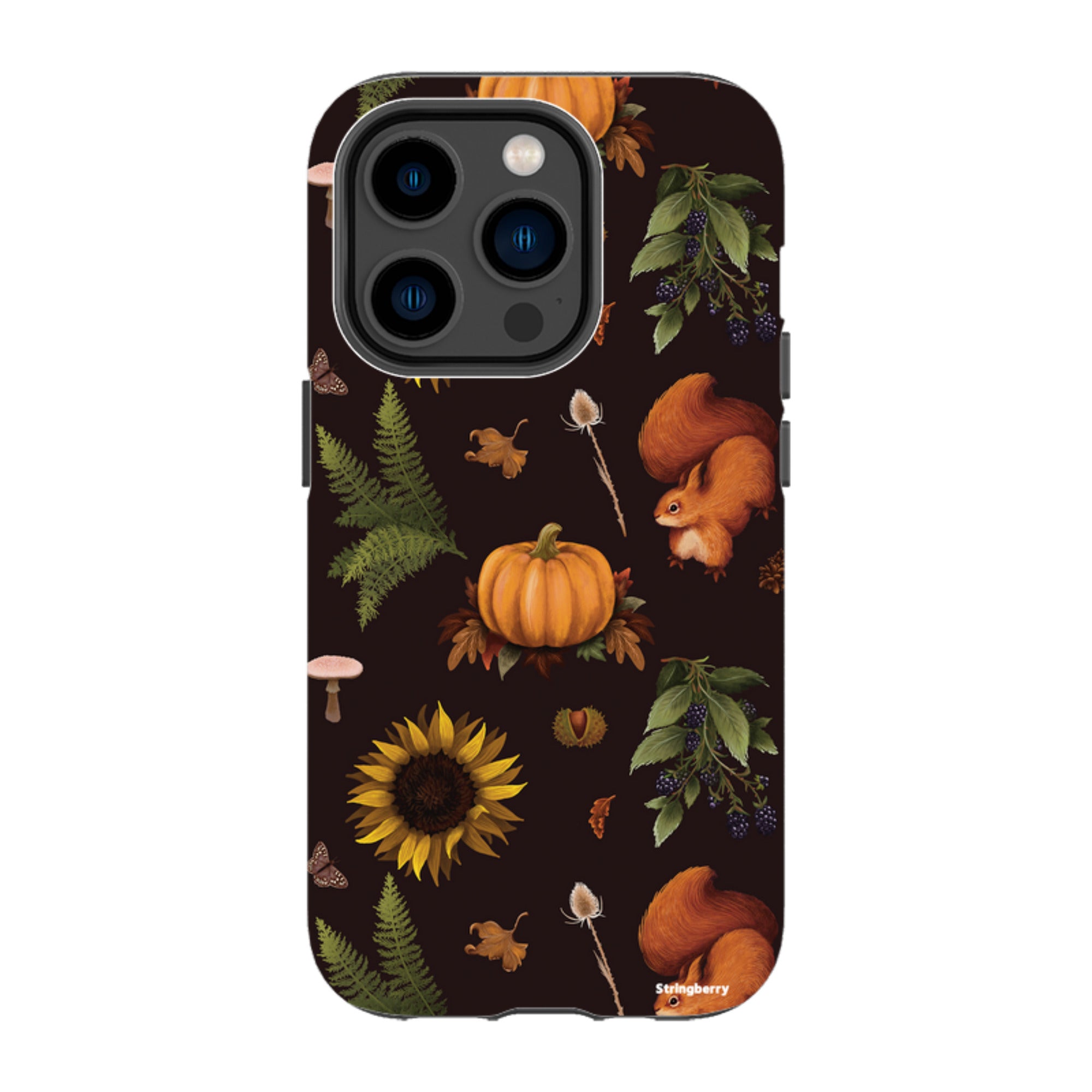 iPhone MagSafe Tough Case - Autumn Pattern I By Anna Stead