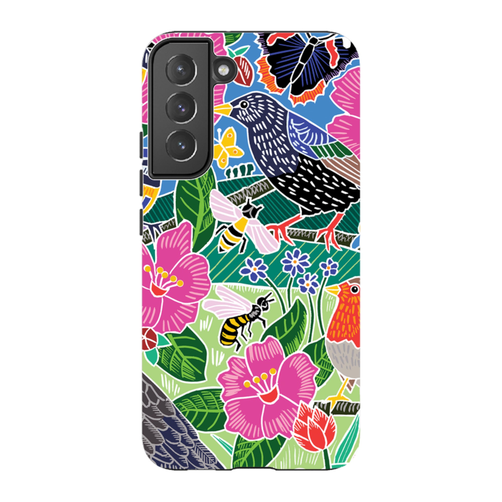 Samsung Tough Case - Garden Bird Jigsaw A By Kate Heiss