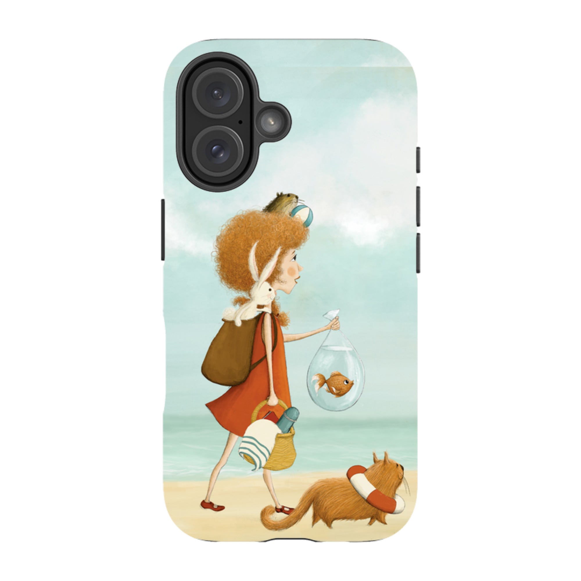 iPhone Tough Case - On Vacation By Maja Lindberg