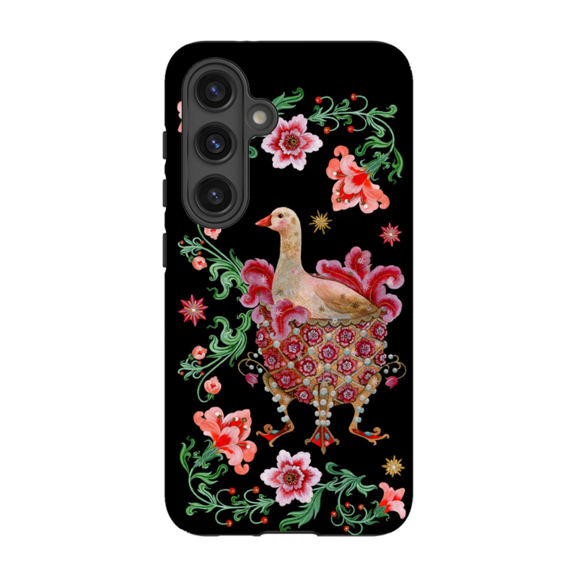 Samsung Tough  Case - Six Geese A Laying By Maria Matos