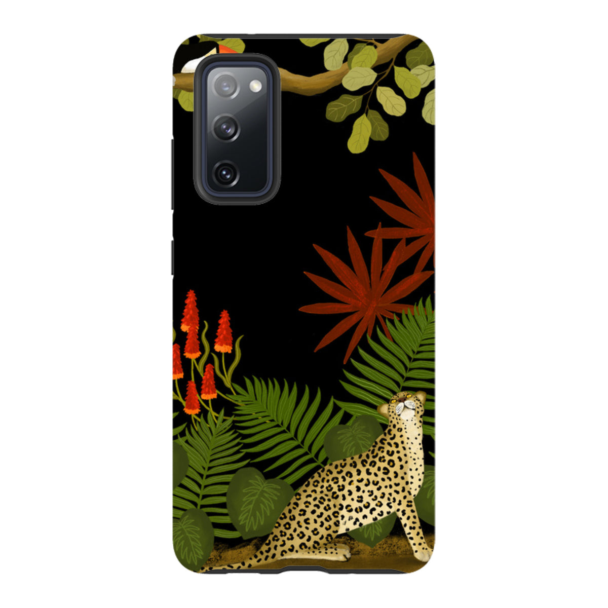 Samsung Tough Case - Toucan Leopard By Bex Parkin
