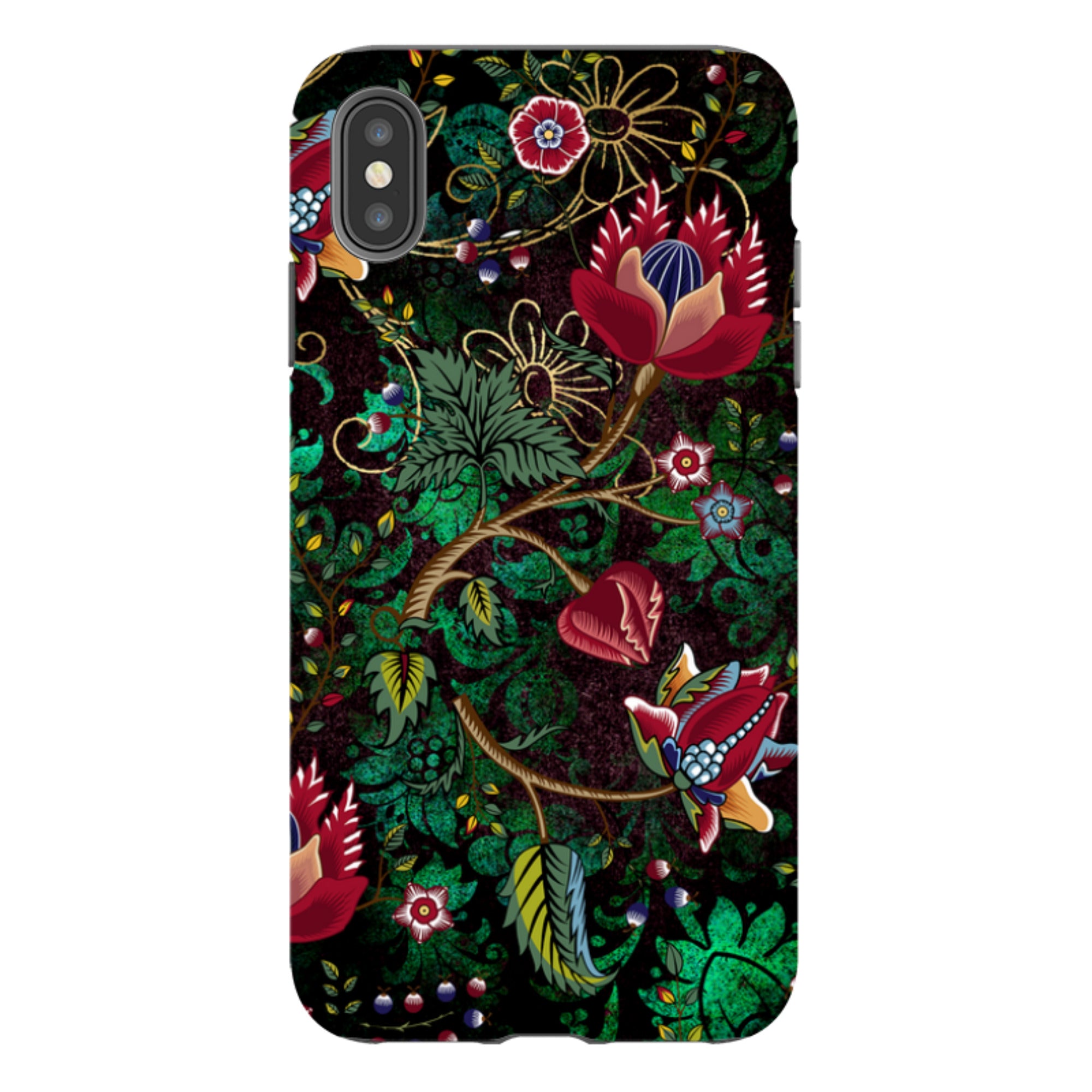 iPhone Tough Case - Skelton Green