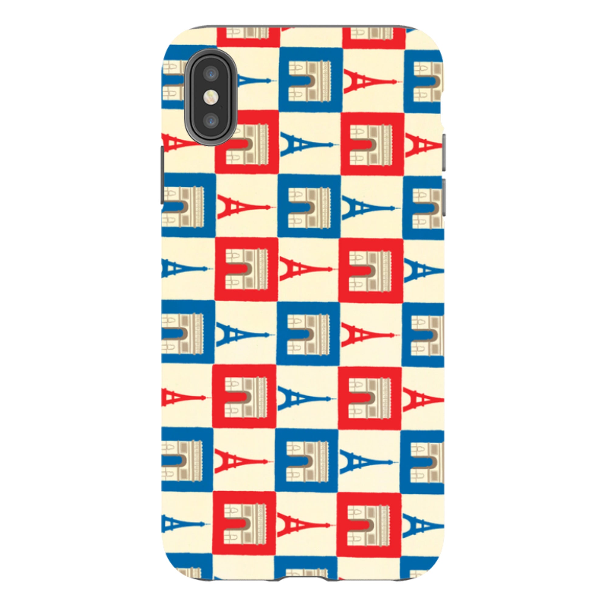 iPhone Tough Case - Paris Papers