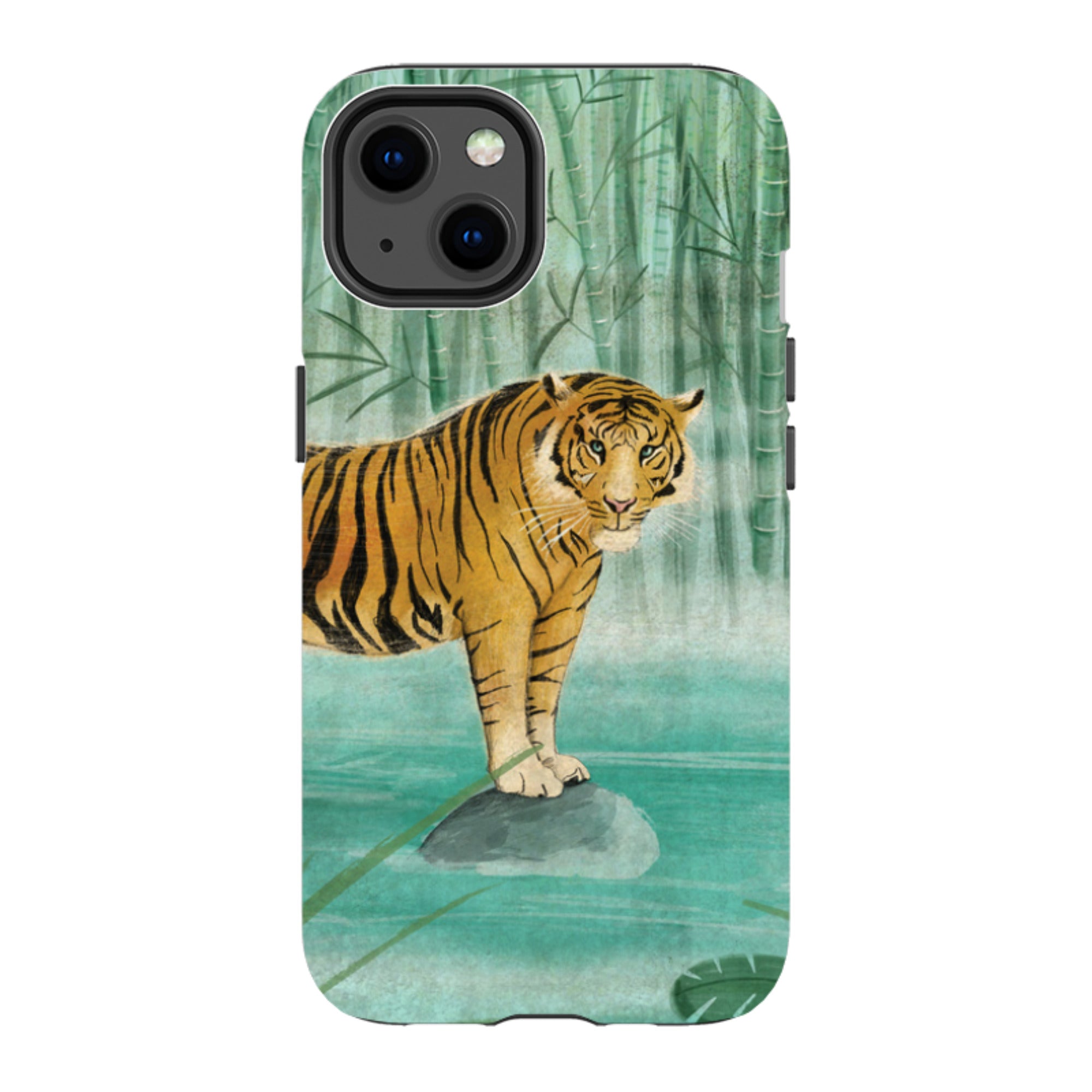 iPhone MagSafe Tough Case - Tiger By Maja Lindberg