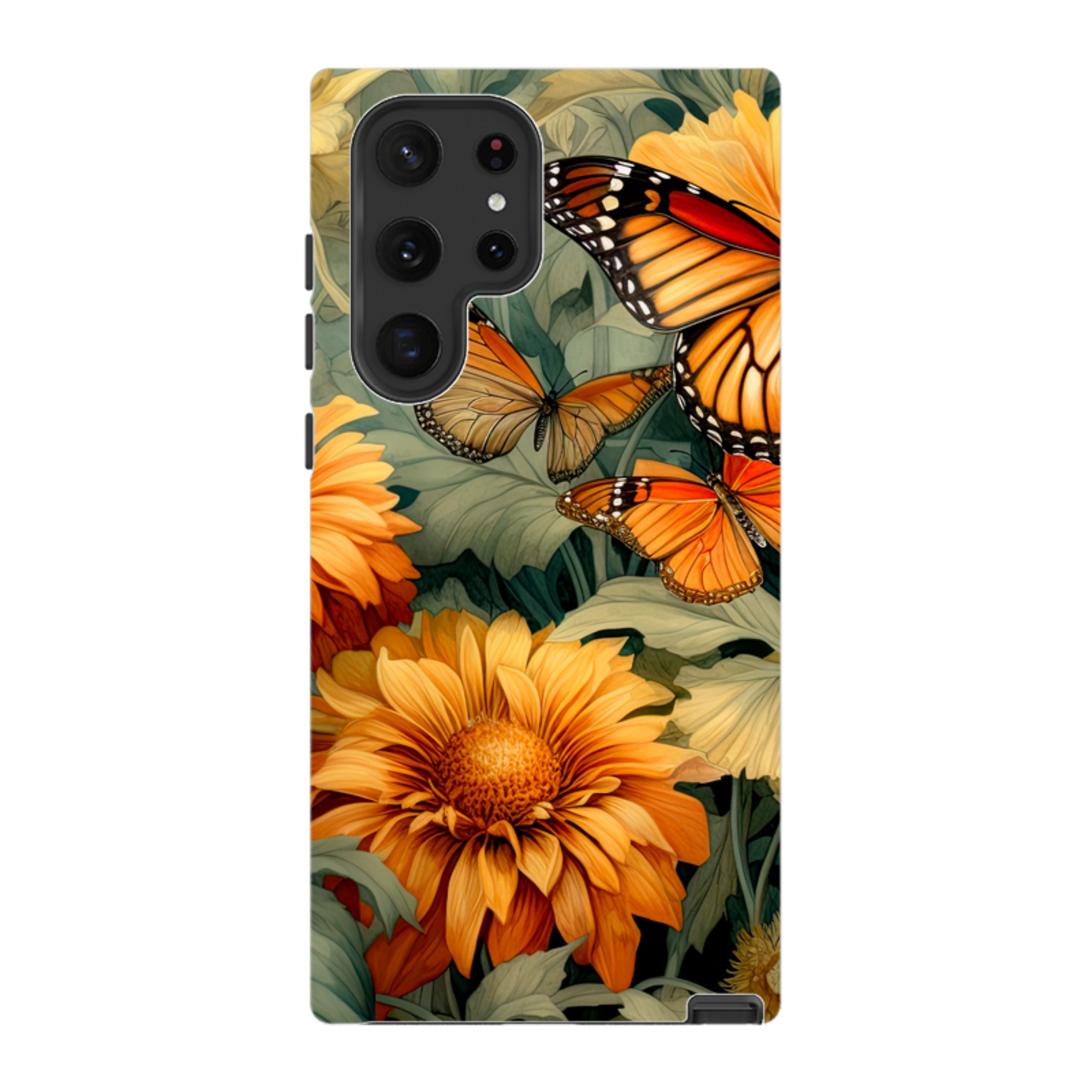 Samsung Tough Case - Butterfly Daisies V