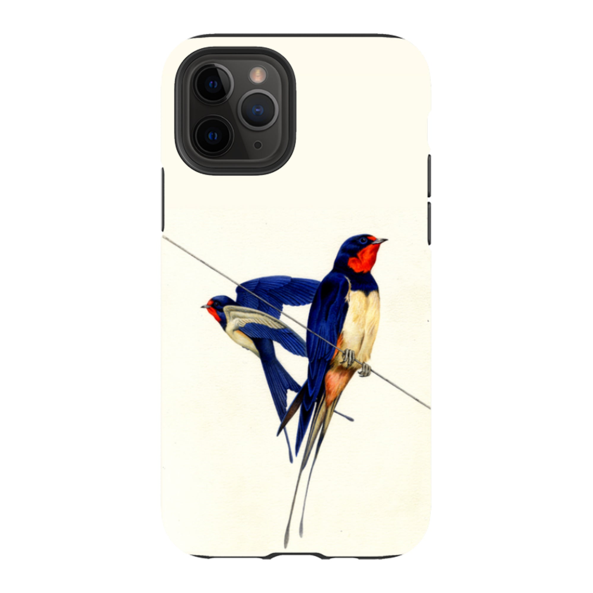 iPhone Tough Case - Swallows By Philip Hood