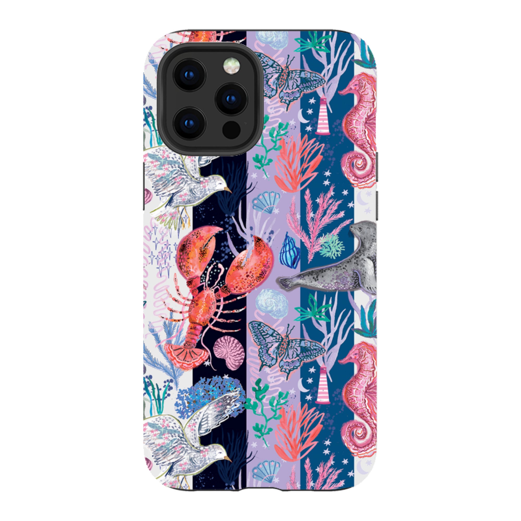 iPhone Case - Coastal Calling Stripe II By Emma Frances Grant