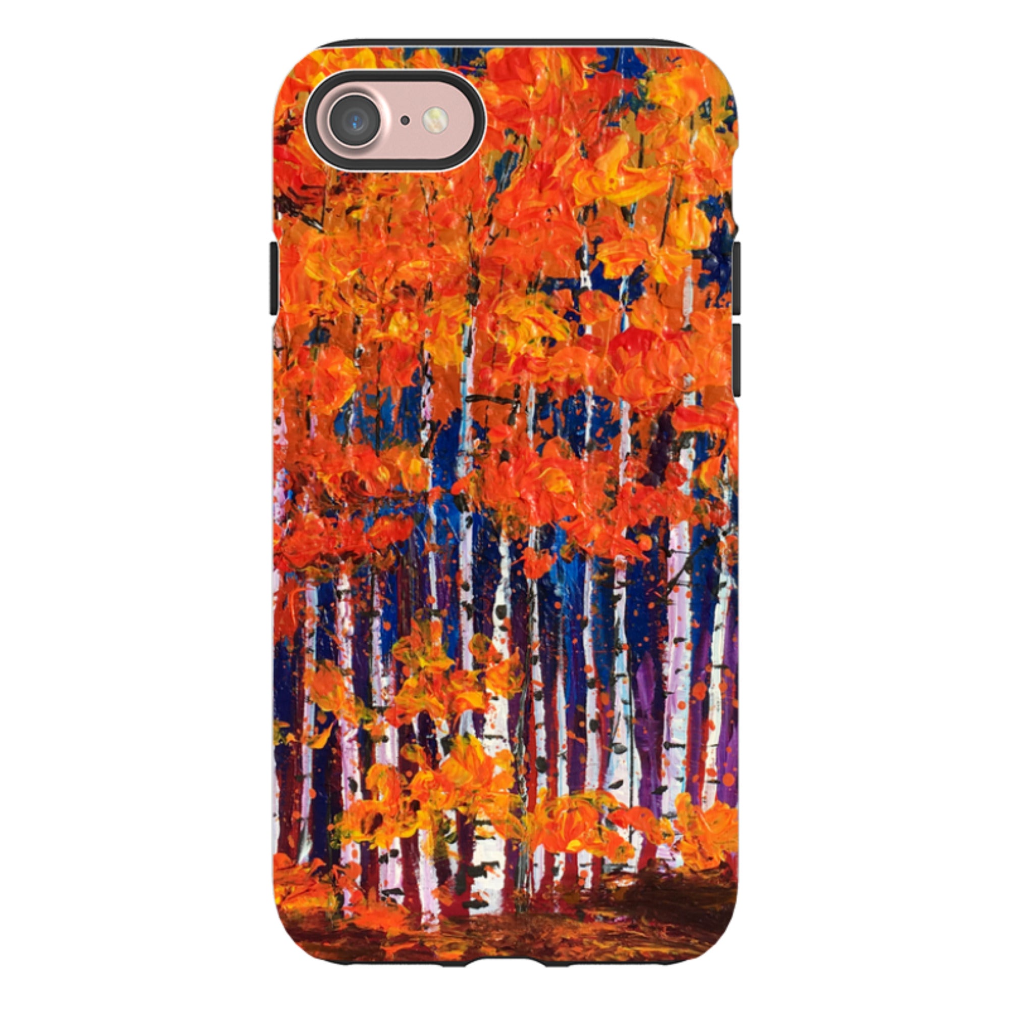 iPhone Tough Case - Falls In The Air By Linda Calvert Jacobson