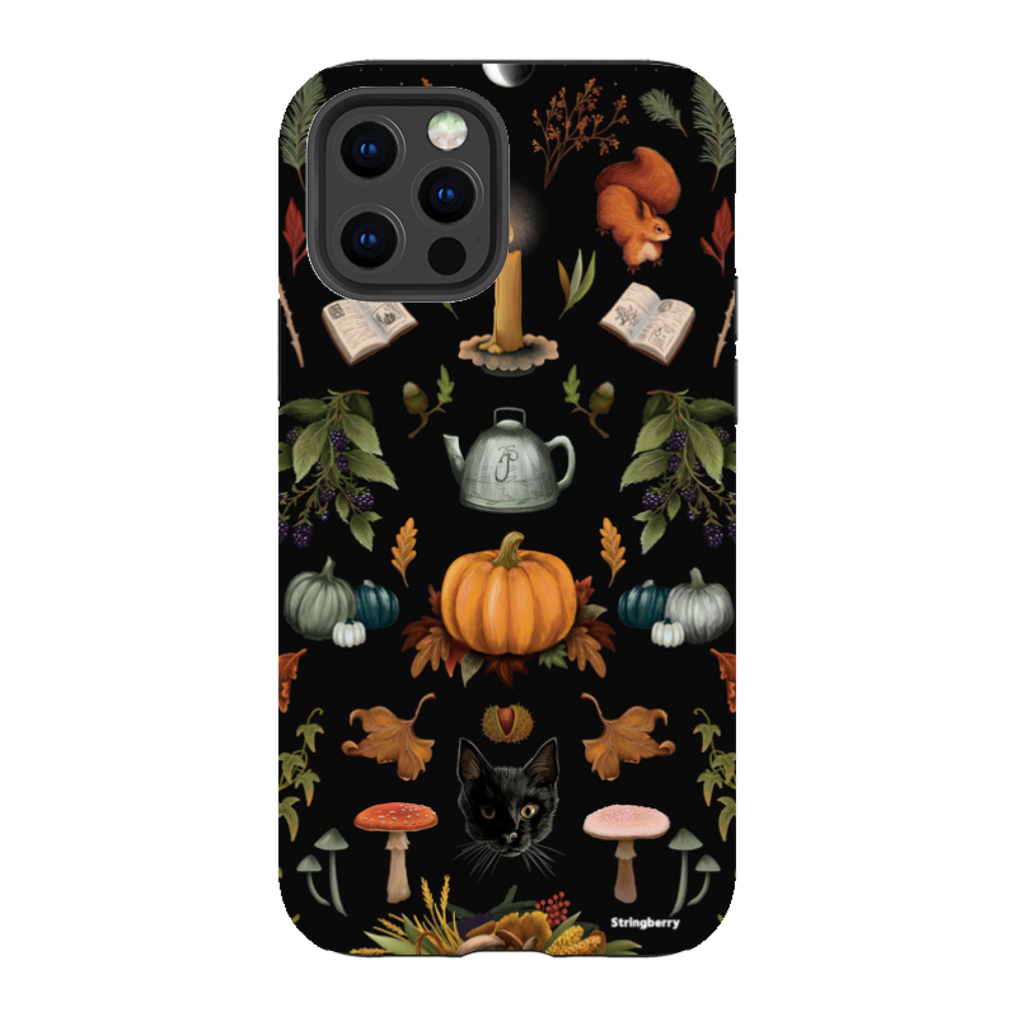 iPhone Tough Case - Autumn Pattern II By Anna Stead
