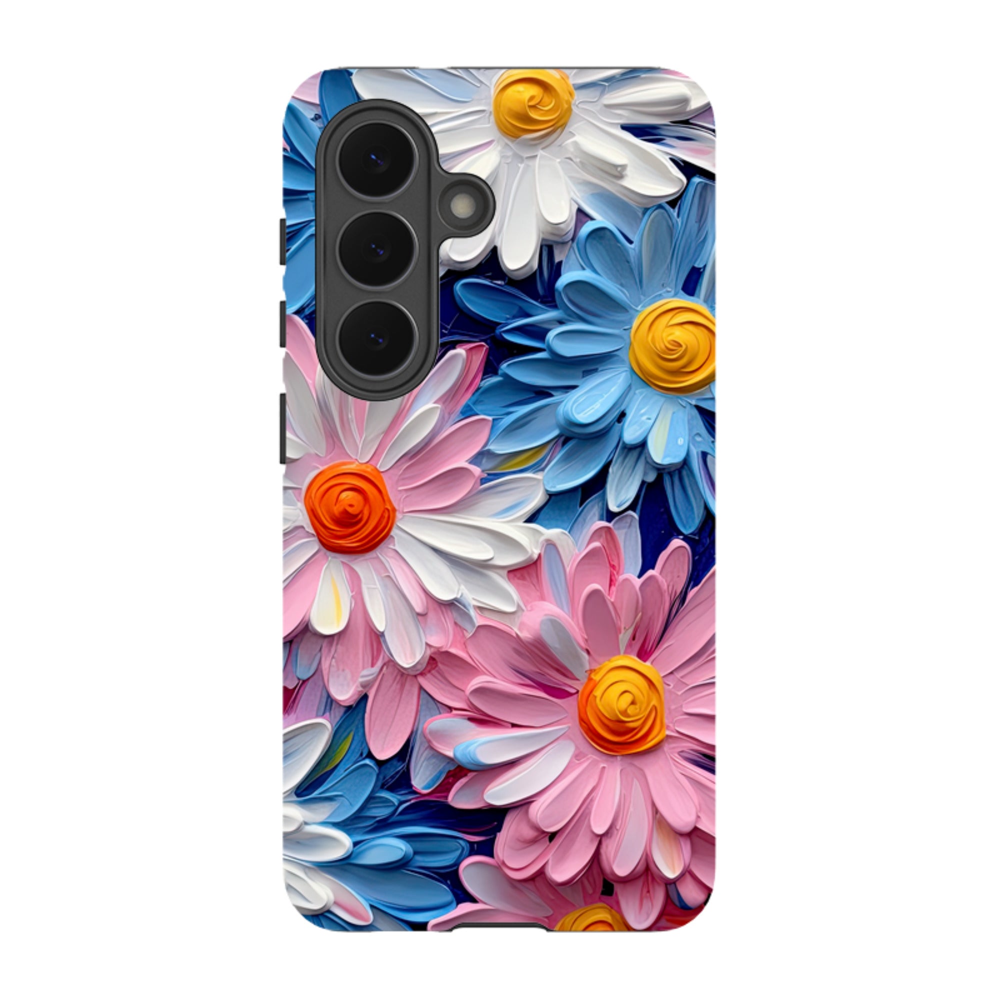 Samsung Tough Case - Pink Daisies