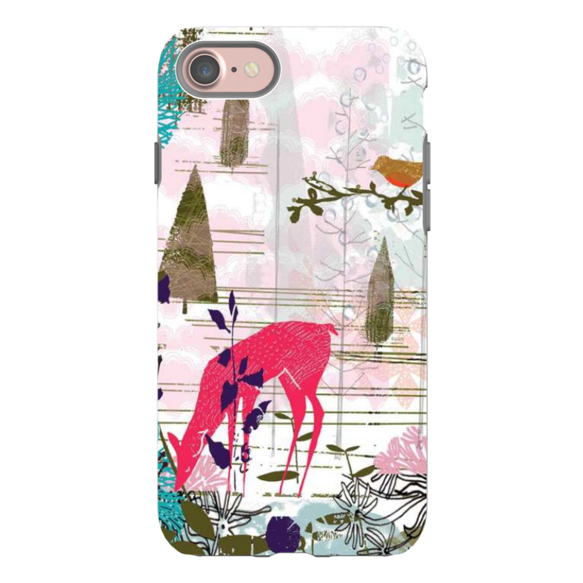 iPhone Tough Case - Forest Tale Robin Song By Tiffany Lynch