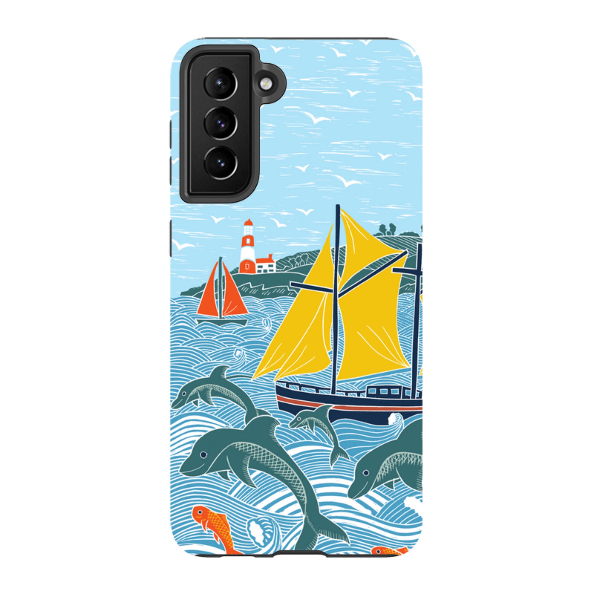 Samsung Tough  Case - Dolphins By Kate heiss