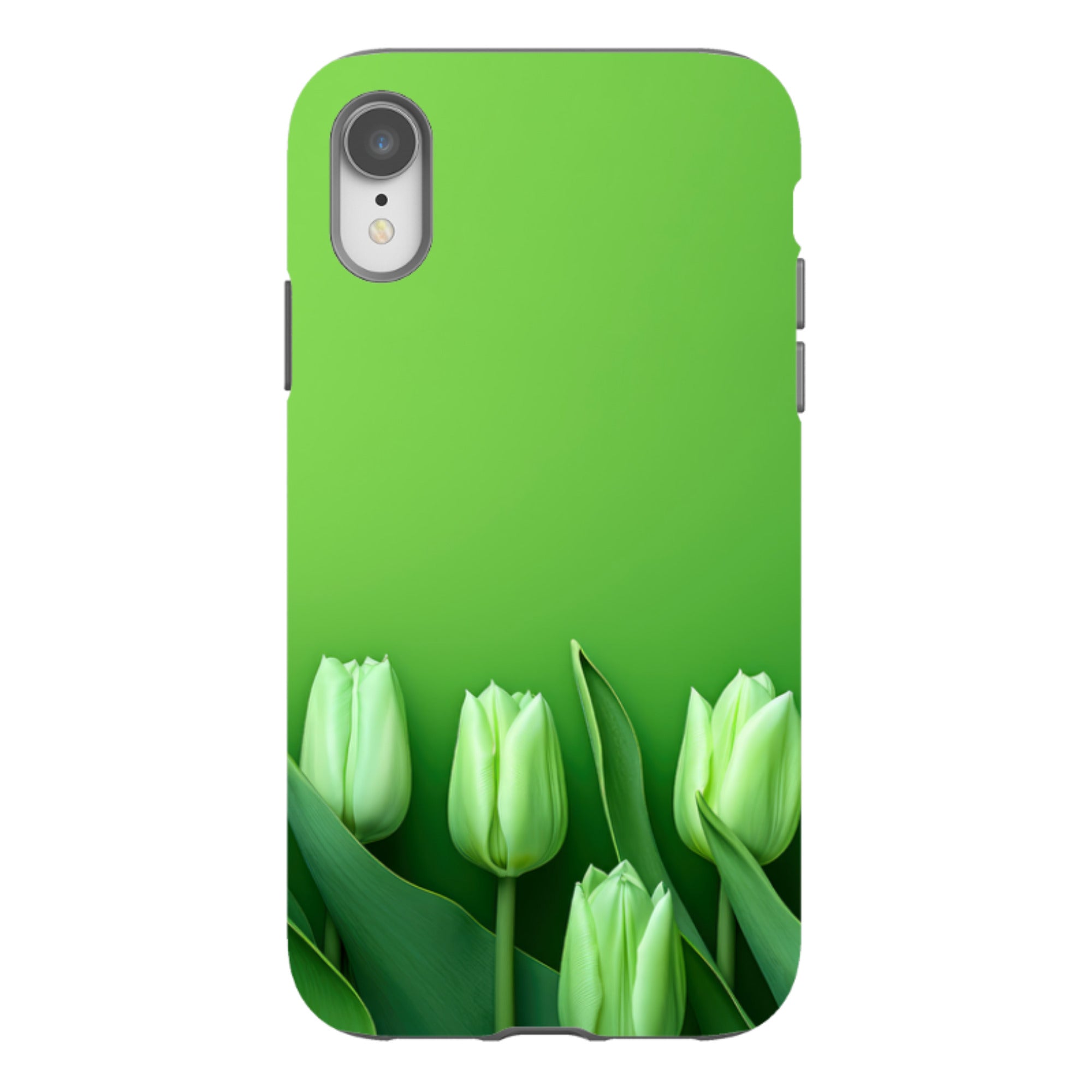 iPhone Tough Case -Green Floral