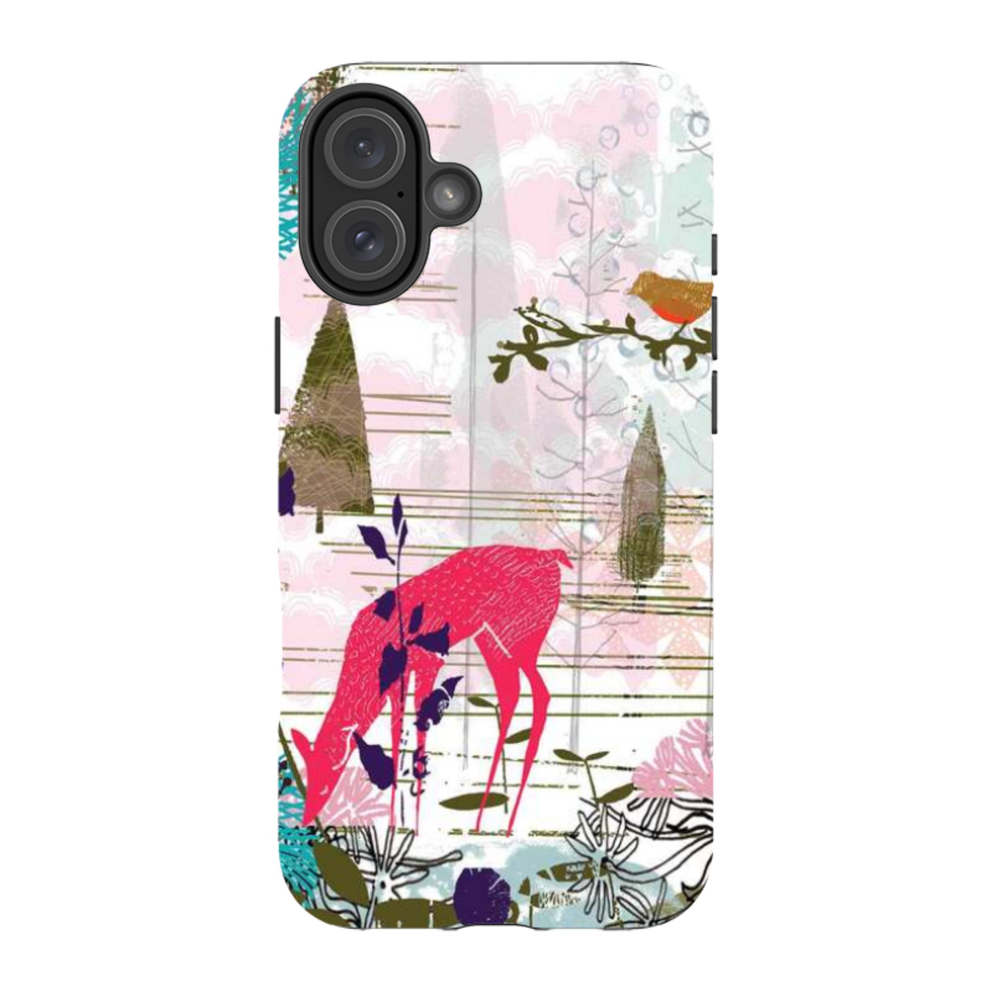 iPhone MagSafe Tough Case -  Forest Tale Robin Song By Tiffany Lynch