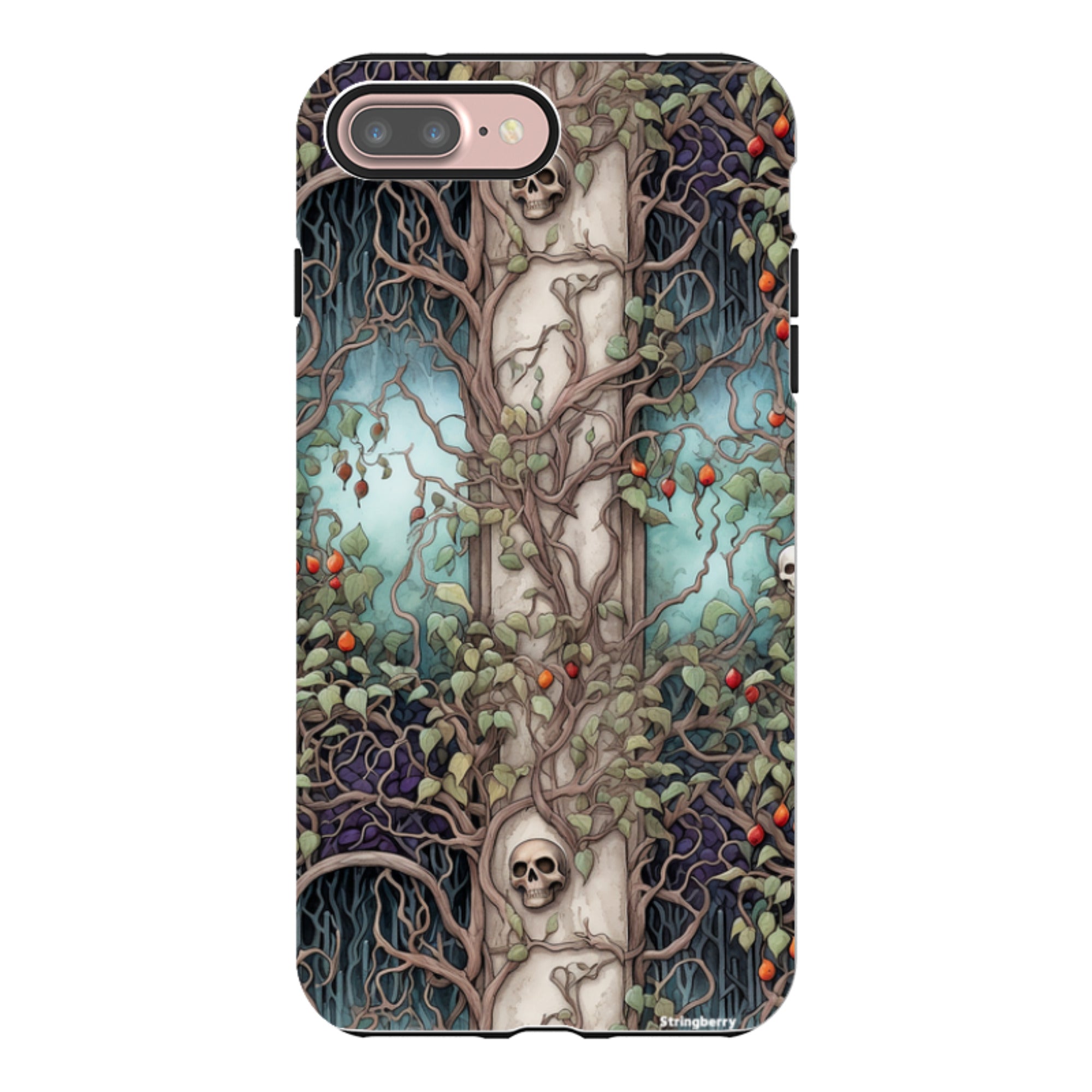 iPhone Tough Case - Skull Trees