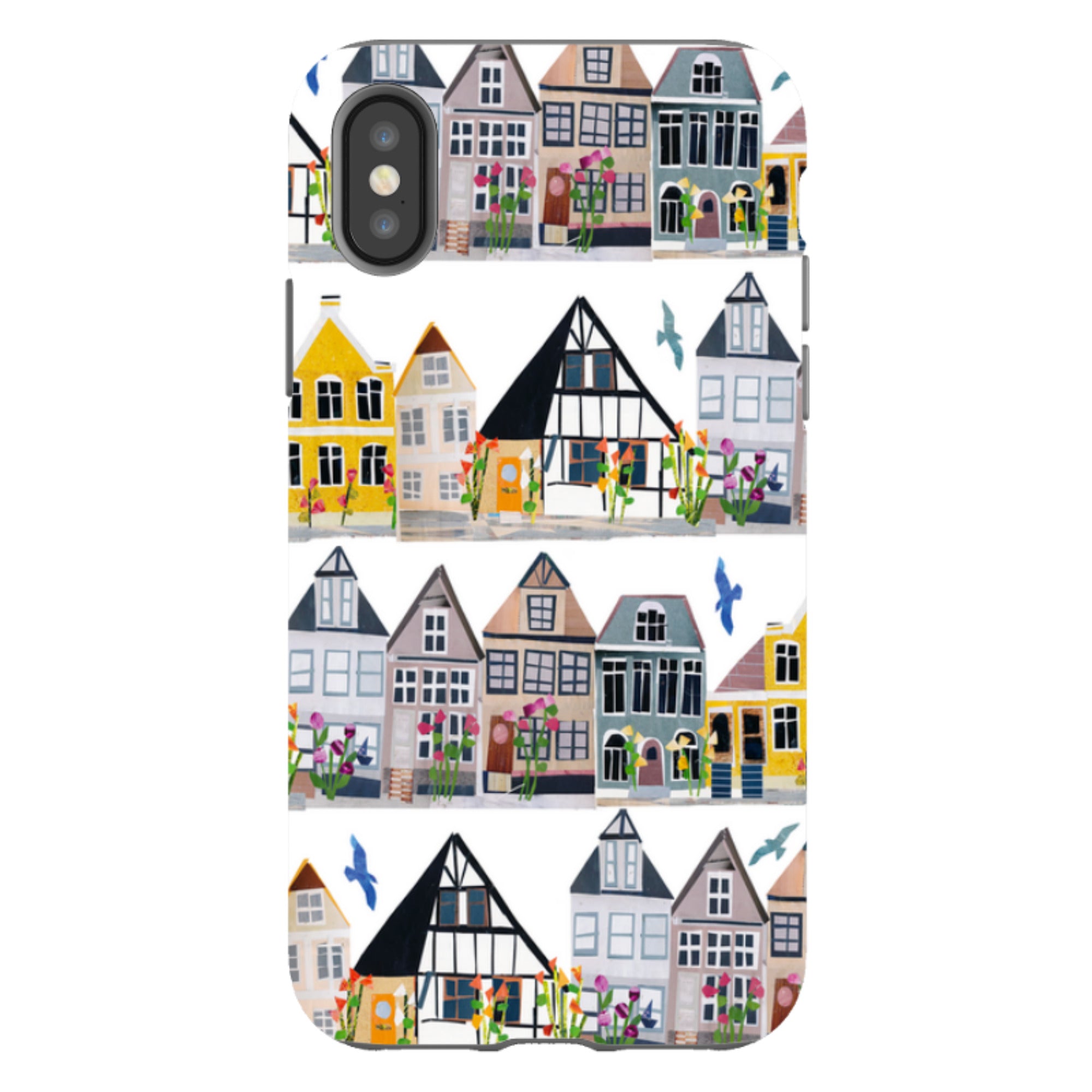 iPhone Tough Case - Danish Houses By Tracey English