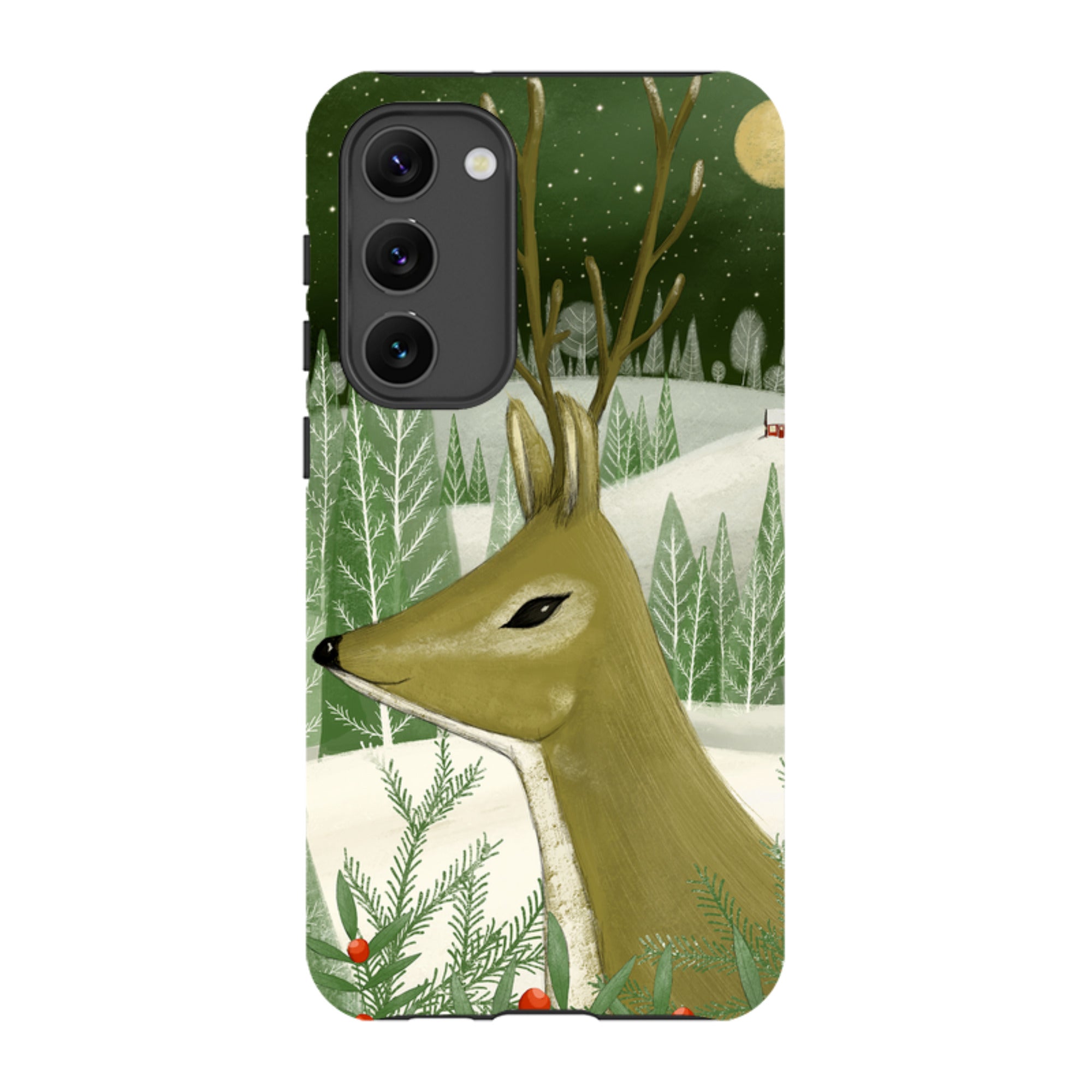 Samsung Tough Case - Reindeer By Maja Lindberg